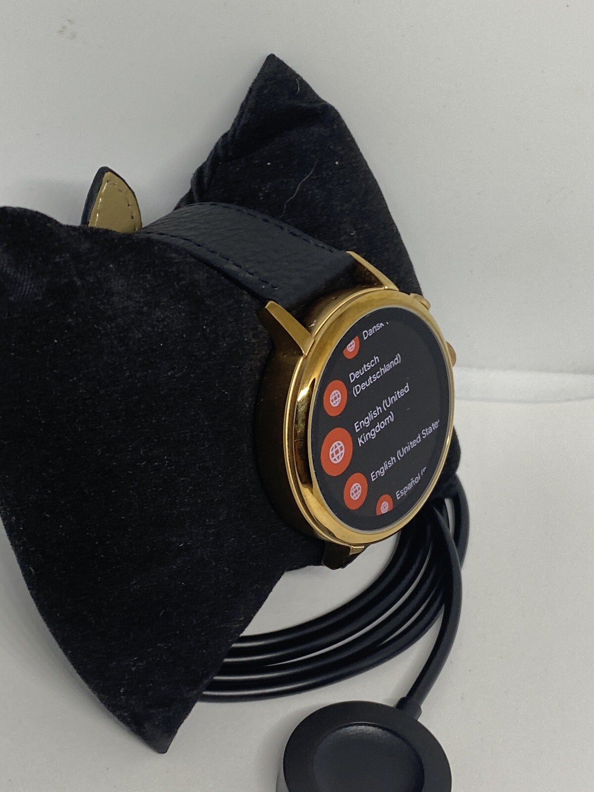 Fossil Gen 4 Authentic Digital Dial Smart Watch Custom Band FTW6016 AB186