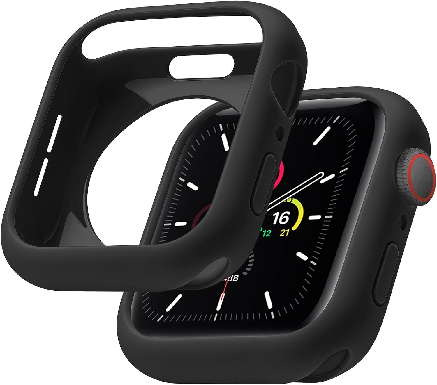 Soft Flexible Case For Apple Watch Series 10/11 42mm Shockproof Bumper Protector