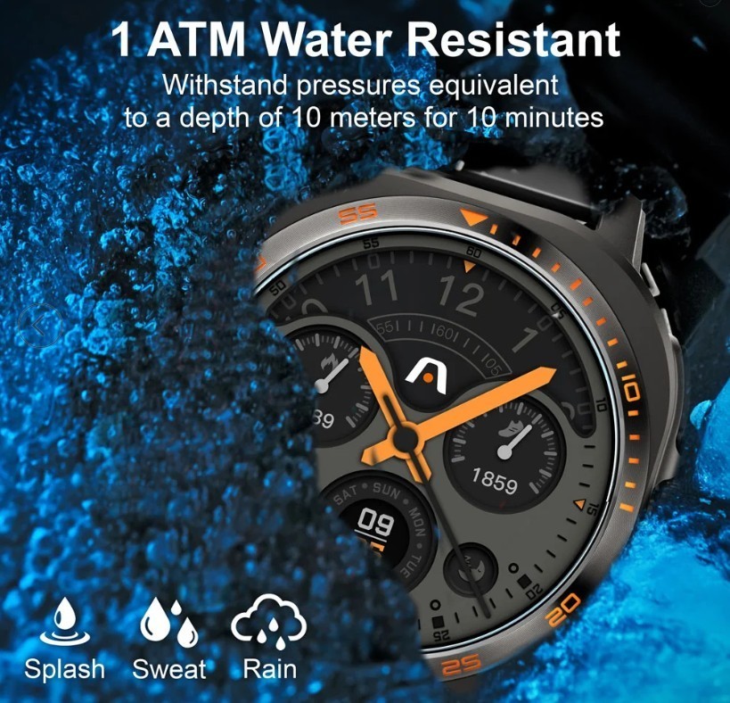 ArgomTech SkeiWatch C62 AMOLED Smartwatch BT Call AI GPS Fitness