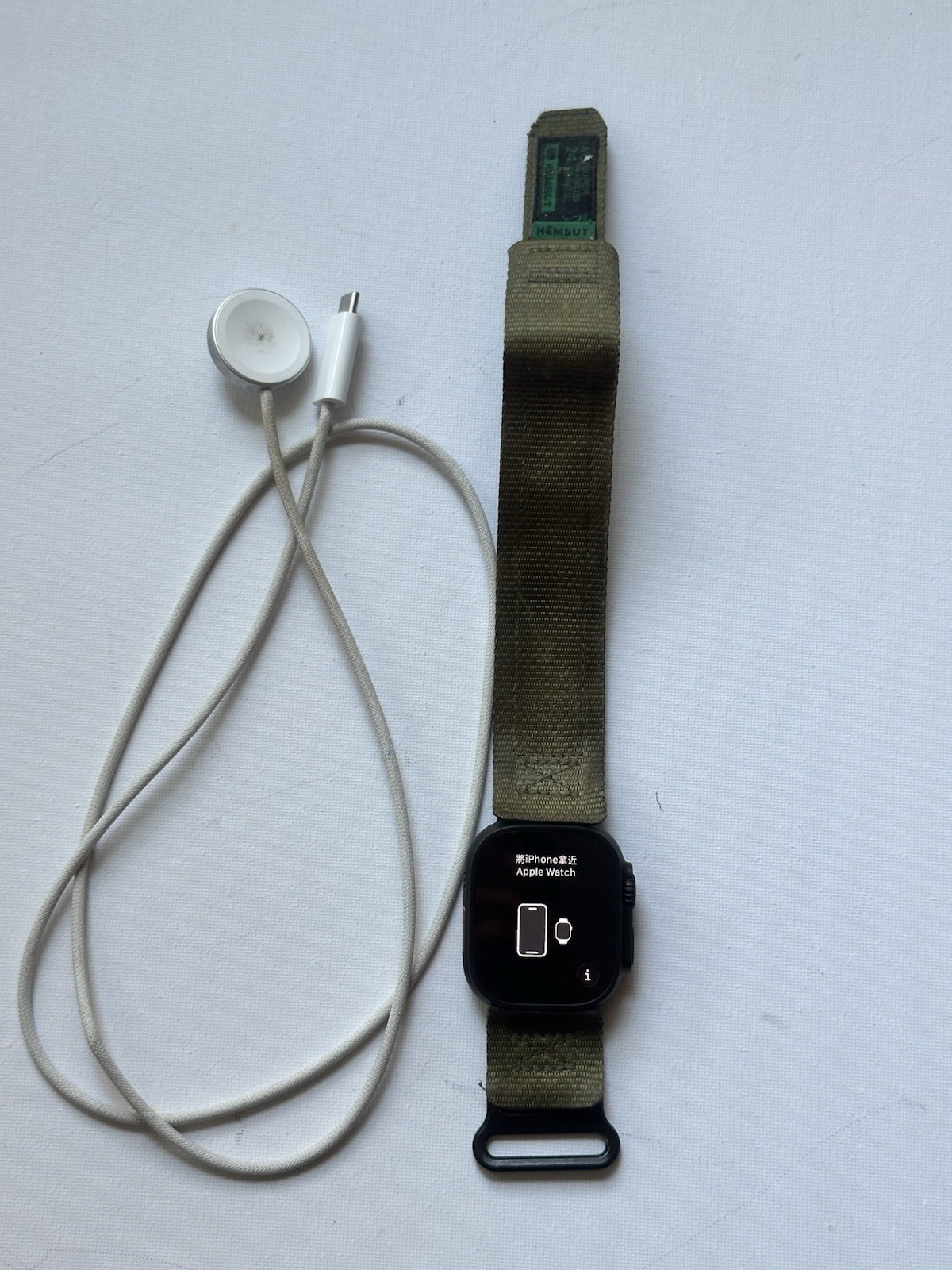 Apple Watch Ultra 3 49mm GPS + Cellular Titanium w/ No OEM Band – Unlocked