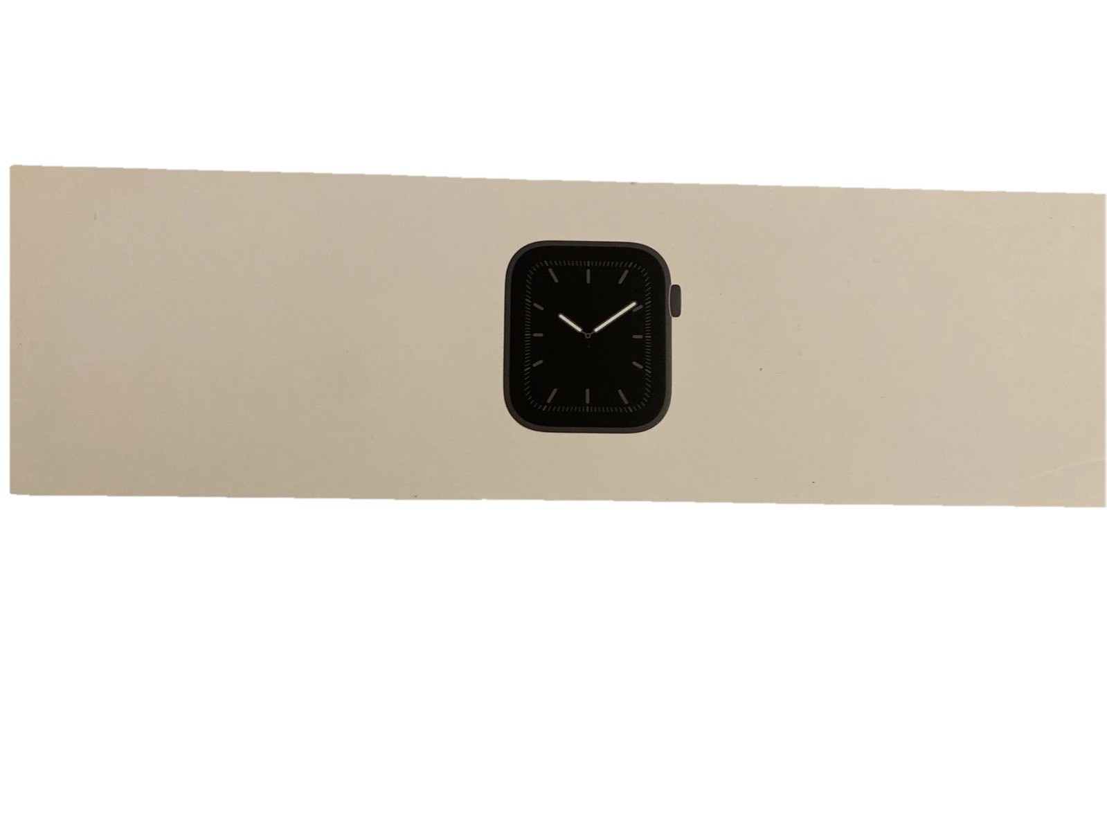 AppleWatch Series5 44mm Space Gray Aluminum &Ceramic Case Ion X Glass GPS WR-50M