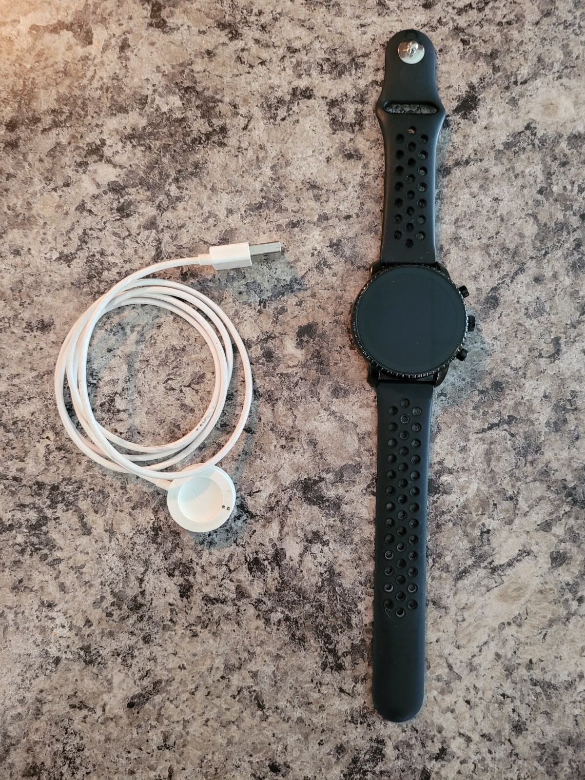Fossil Gen 4 Q Explorist HR FTW4017 Wear OS smartwatch – Black
