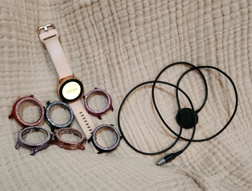 Samsung Galaxy Watch Active 40mm (SM-R500) Rose Gold Extra Face Covers