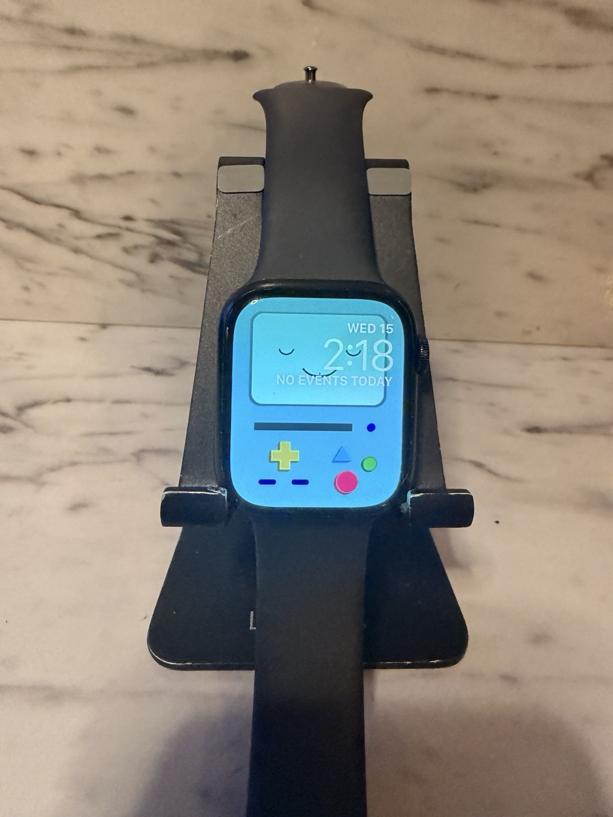 Apple Watch Series 7 45mm Aluminum Case Black GPS + LTE Cellular – Sport Band