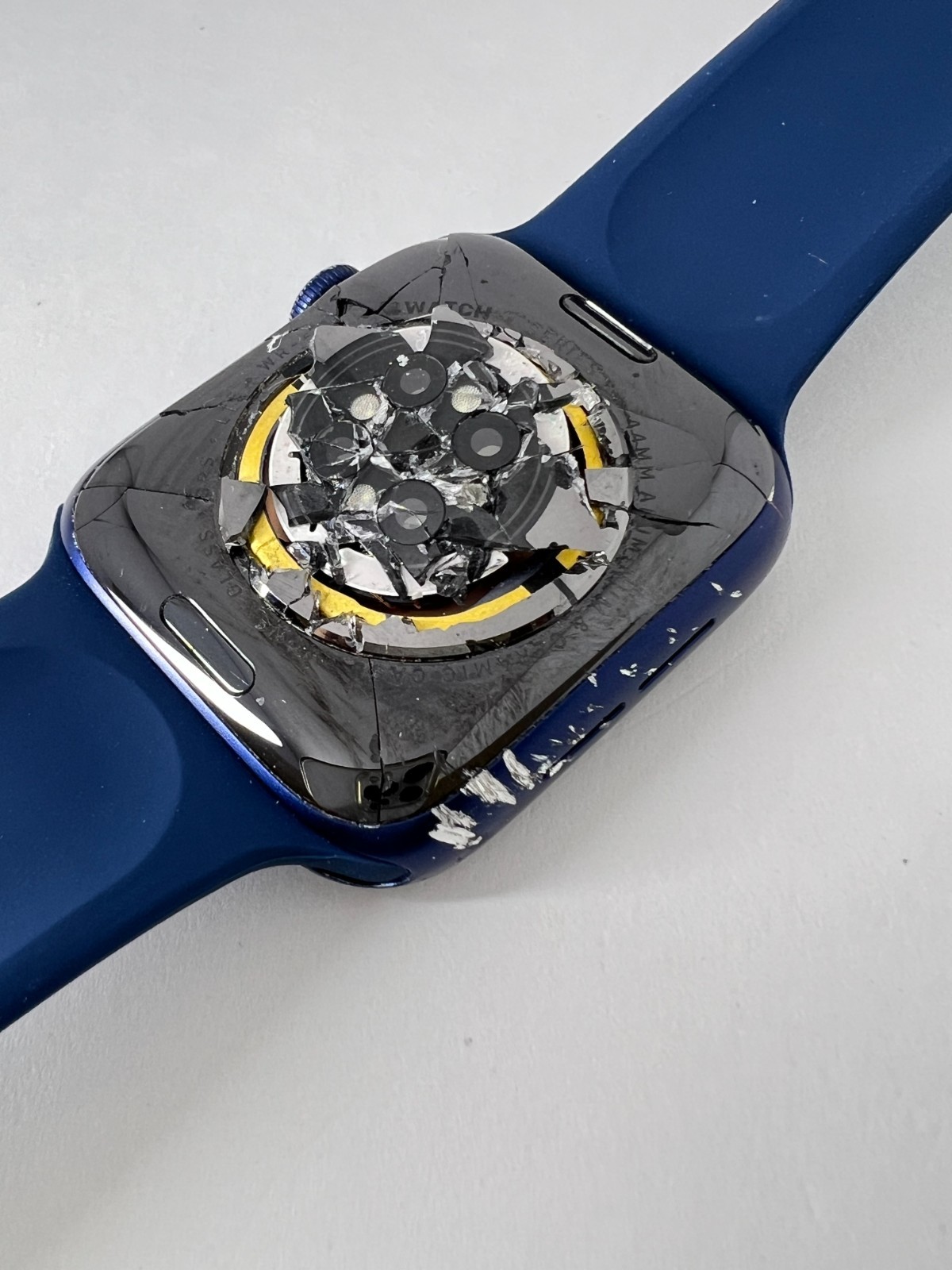 Apple Watch Series 6 44mm (GPS & LTE) Blue Case & Blue Band *READ DESCRIPTION*