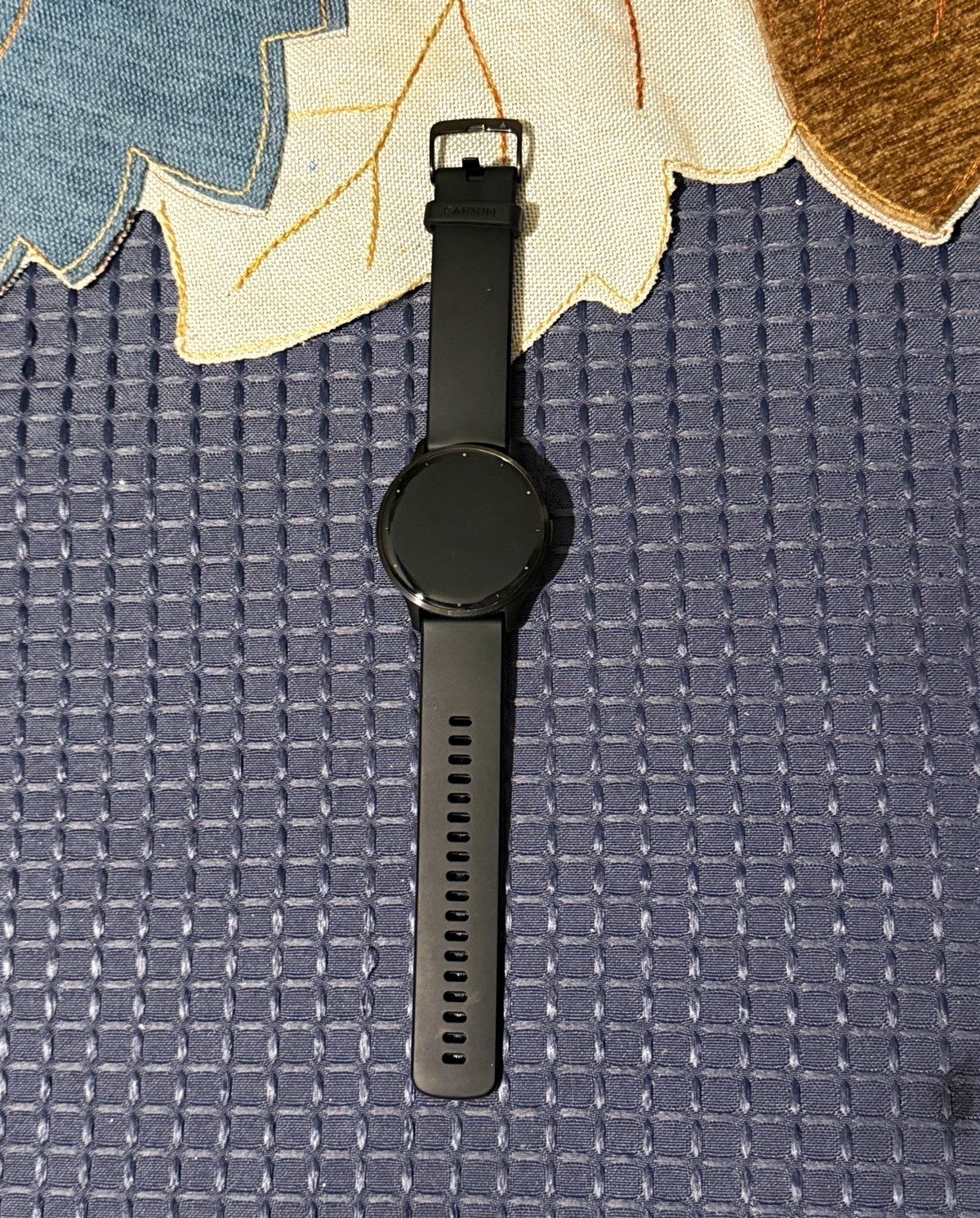 Garmin Venu 3 45mm Black Plastic Case, Silicone Band, HR, Touch, 8GB