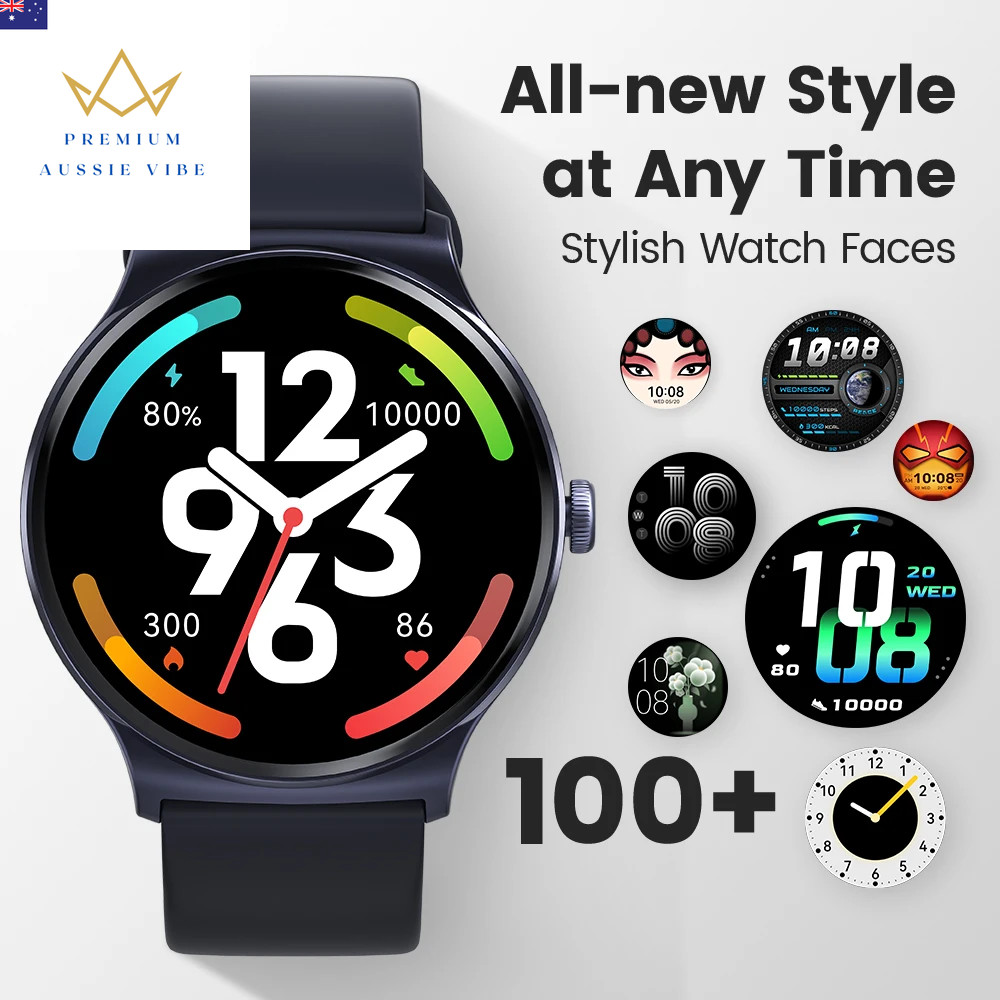 Solar Lite Smart Watch 100+ Workout Modes Smartwatch Heart Rate Blood Oxygen Mon
