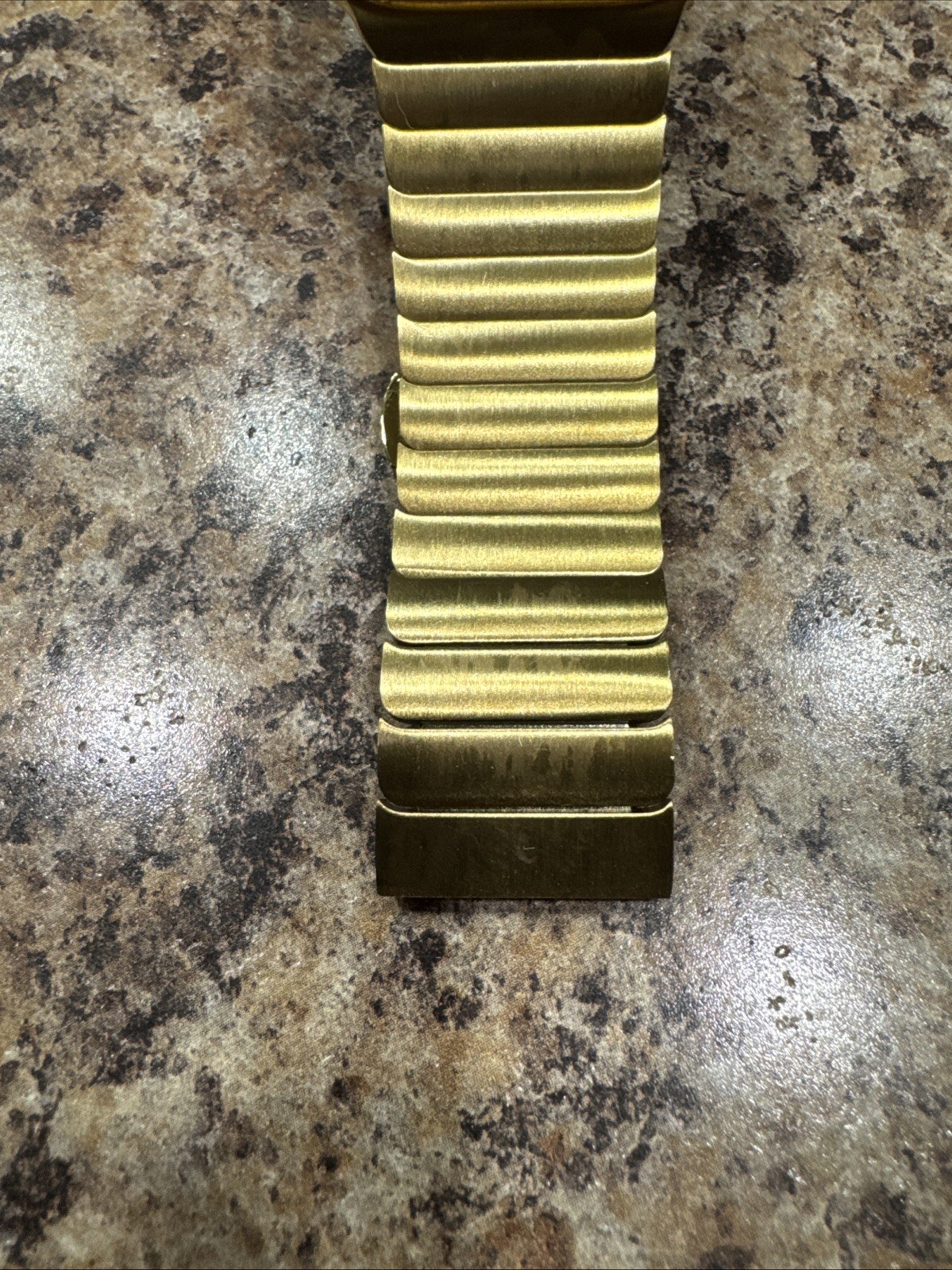 24K Gold Plated 45MM Apple Watch SERIES 7 Stainless Steel Link GPS LTE O2 CUSTOM