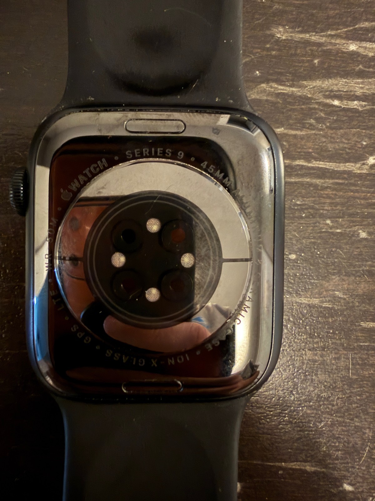 Apple Watch Series 9 45mm GPS/Cellular Midnight Aluminum + Sport Band Bundle