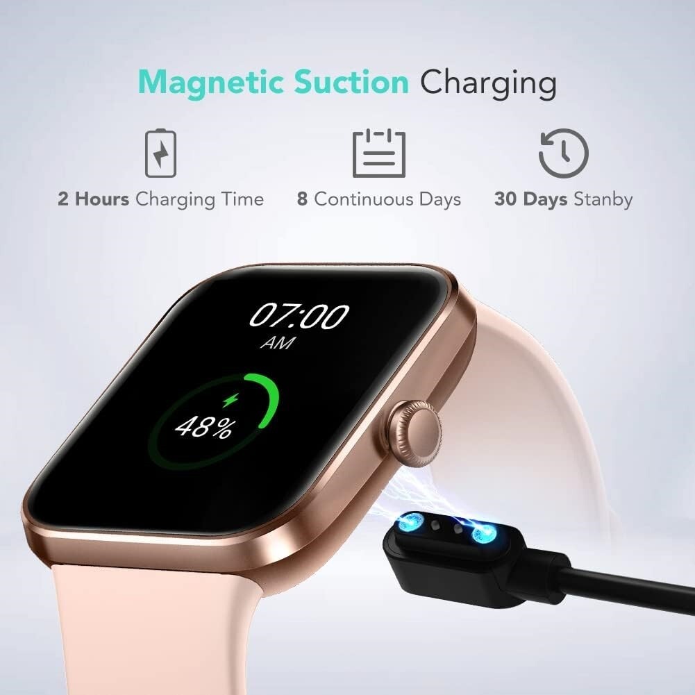Reloj Inteligente Smart Watch Bluetooth De Mujer Para Apple iPhone iOS Y Android
