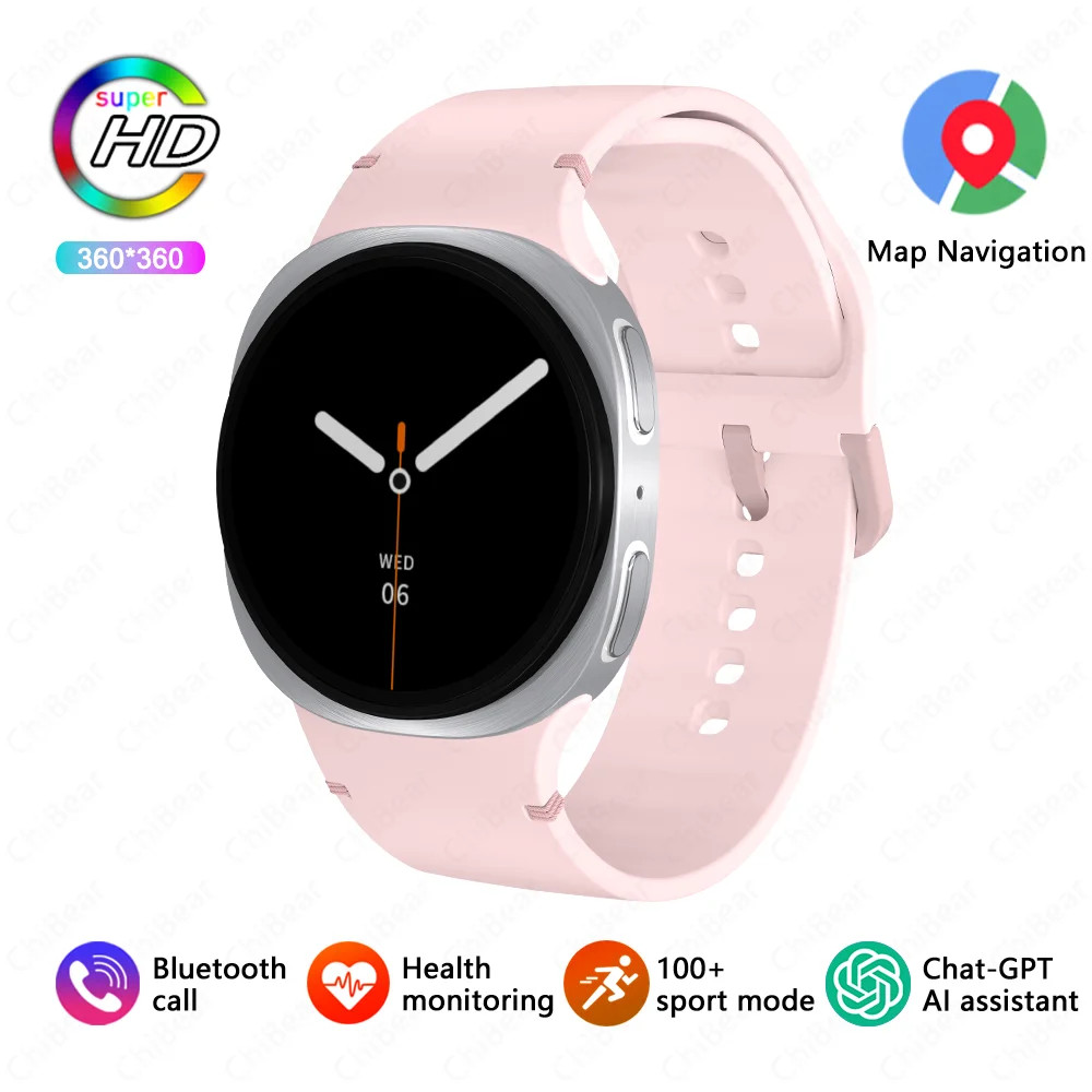 ChiBear Smart Watch NFC Bluetooth Call GPS Navigation IP68 Heart Rate Monitor