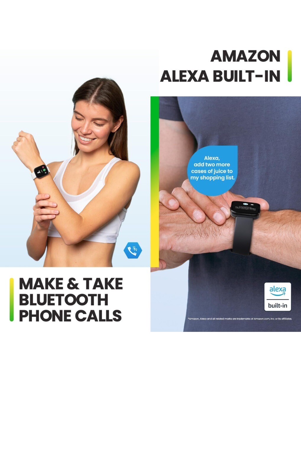Amazfit Bip 5 Smartwatch Alexa Built-in GPS Tracking Bluetooth Calling Ultra ✔️