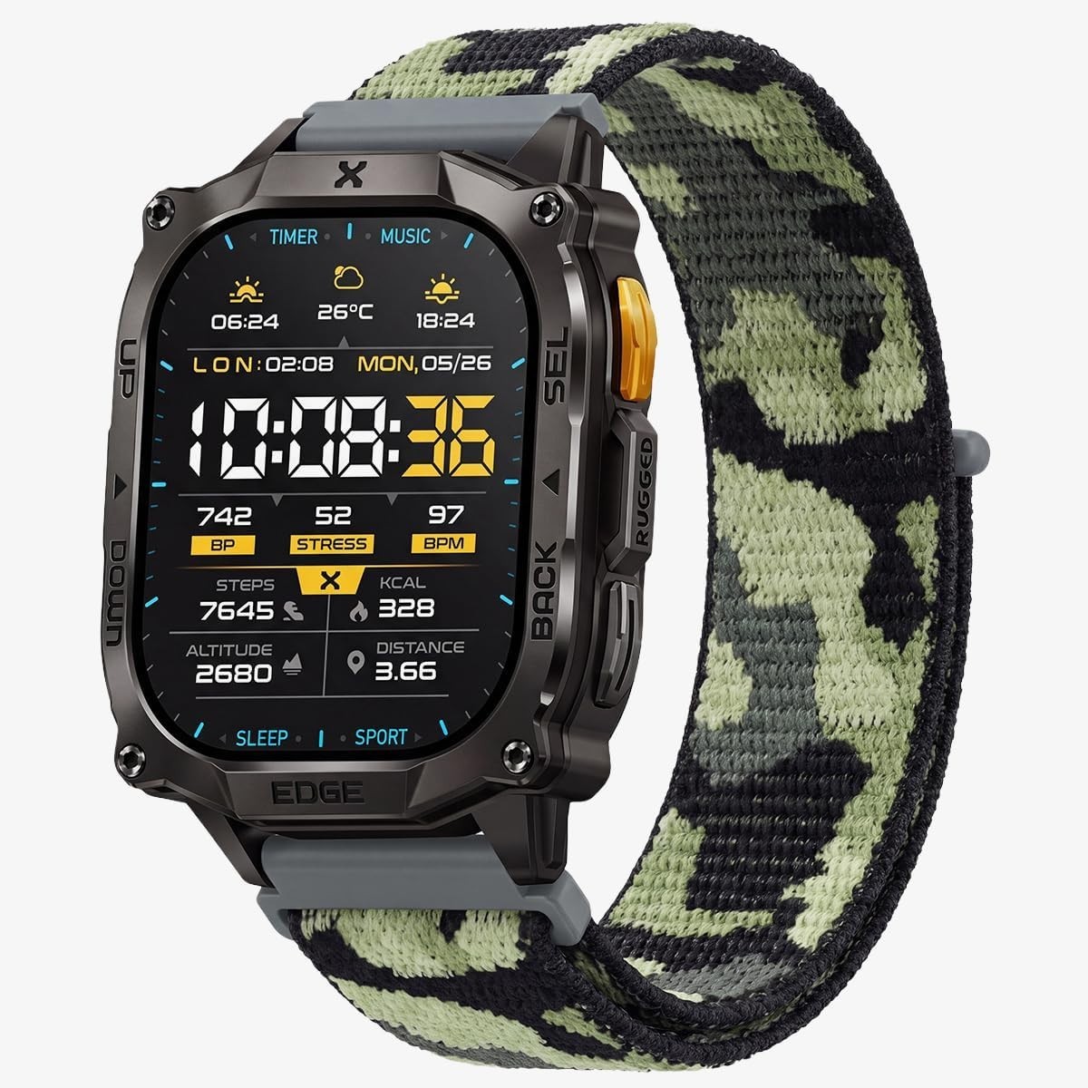 22mm Smartwatch Band 6 Pack Set – Durable & Adjustable