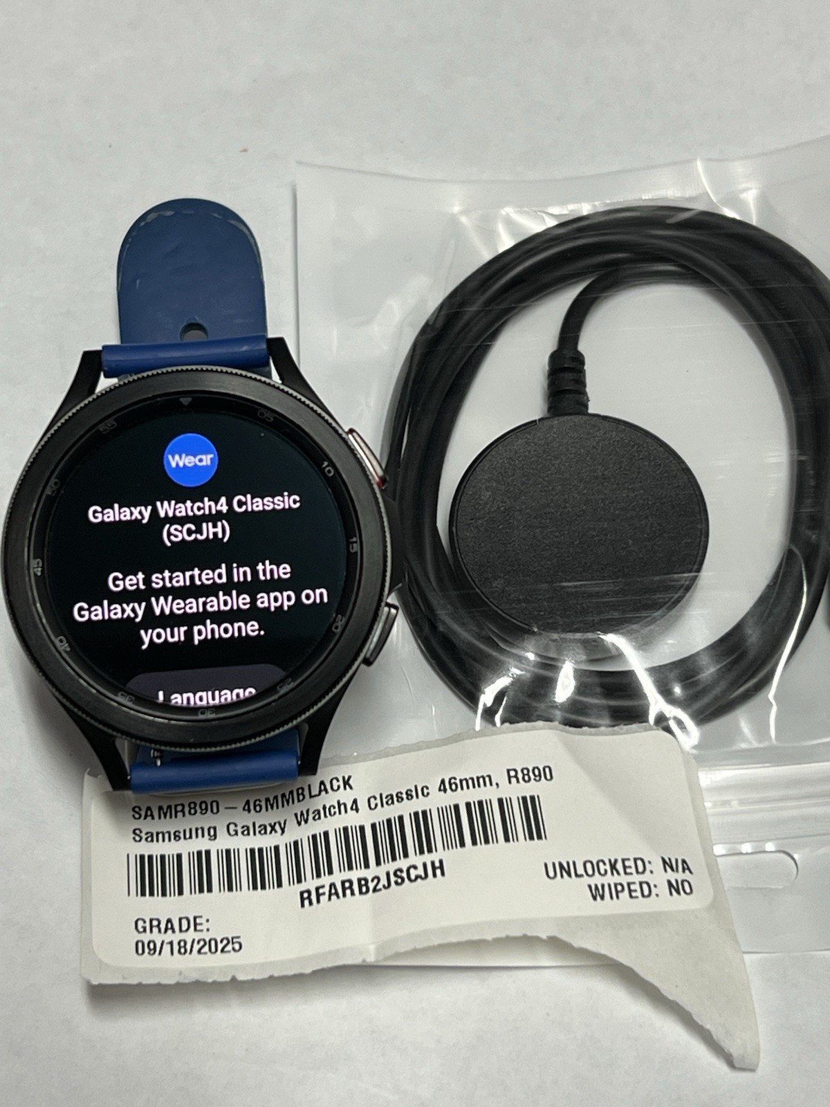Samsung Galaxy Watch4 Classic 46mm Bluetooth Smartwatch SM-R890