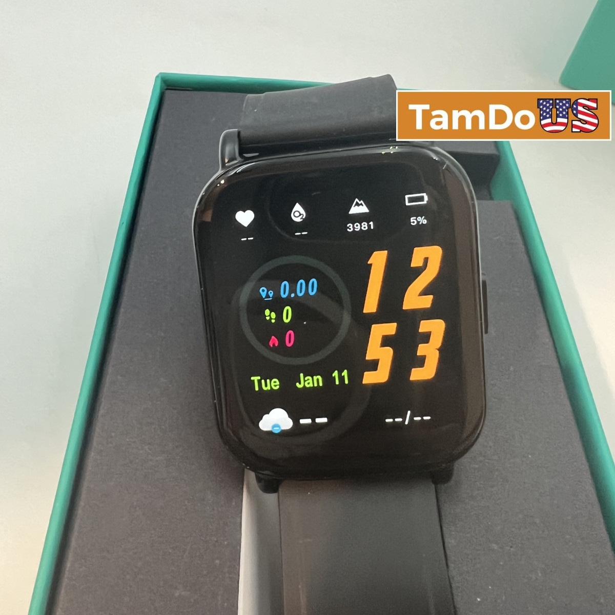 3Plus Vibe+ Pro Smartwatch – GPS, Heart Rate, Fitness Tracker Watch