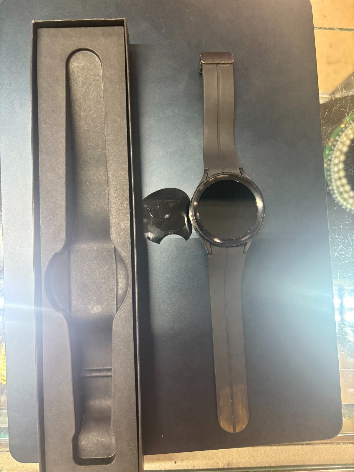 Samsung Galaxy Watch5 Pro SM-R920 45mm Titanium Case with D-Buckle Sport Band –
