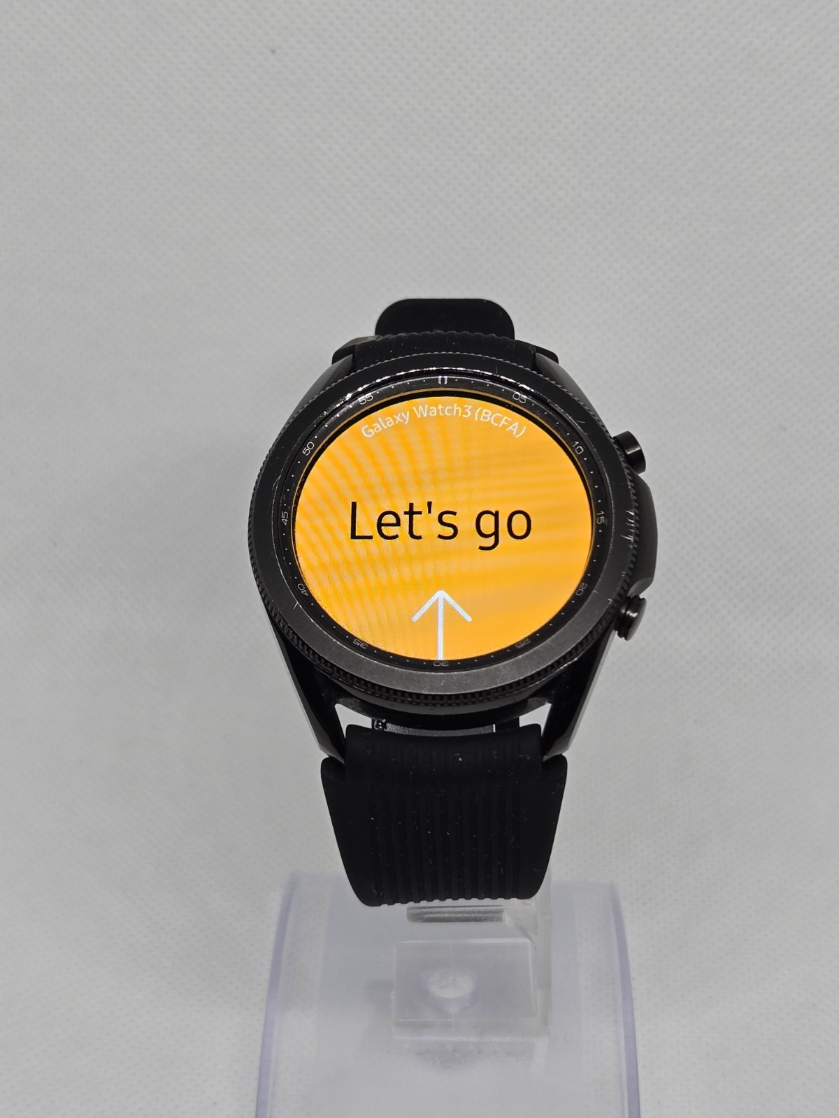 Samsung Galaxy Watch3 45mm SM-R840 Black Smartwatch Tested Working w/ Band &…
