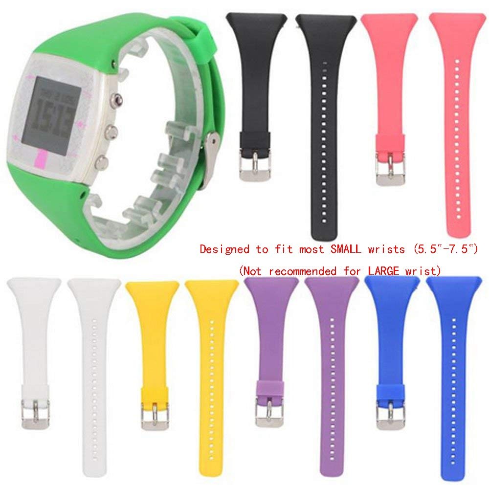 Band For Polar FT4/FT7, Soft Adjustable Silicone Replacement Wrist Watch Band…
