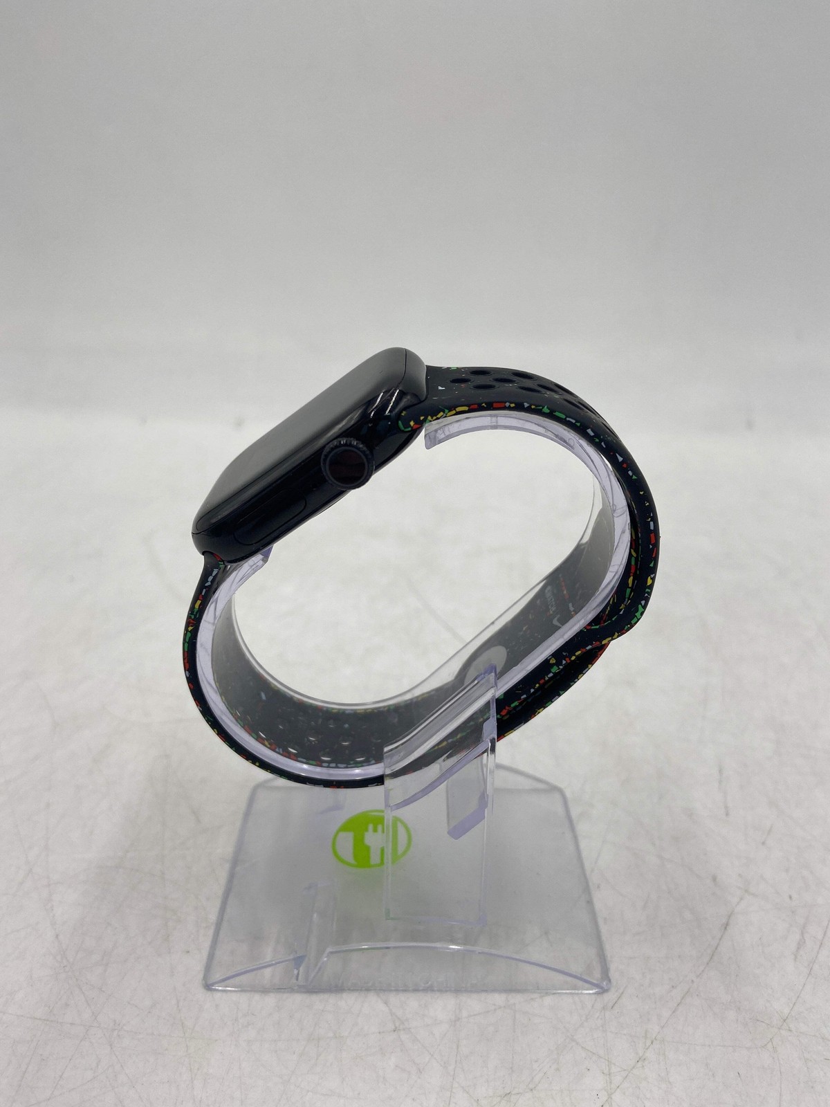 GPS Only Apple Watch Series 11 42MM Jet Black Aluminum Volt Splash Nike Sport Ba