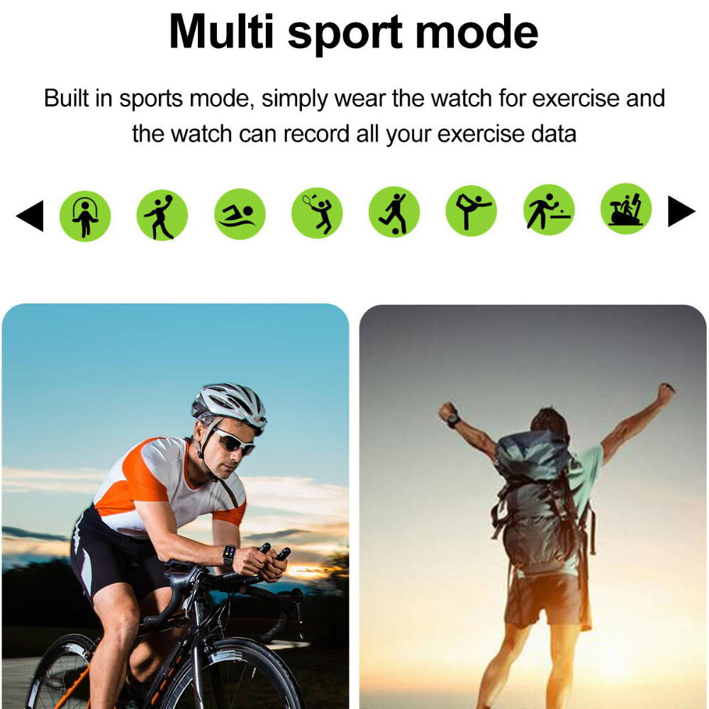 Military Smart Watch For Men’s (Call Receive/Dial) Outdoor Sport Fitness Tracker