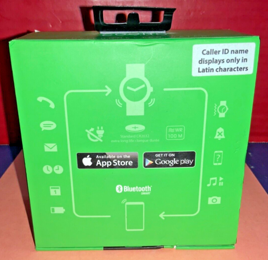 Cogito 2.0 Classic Smart Watch CD002 – Green – TESTED & WORKING – W/ BOX