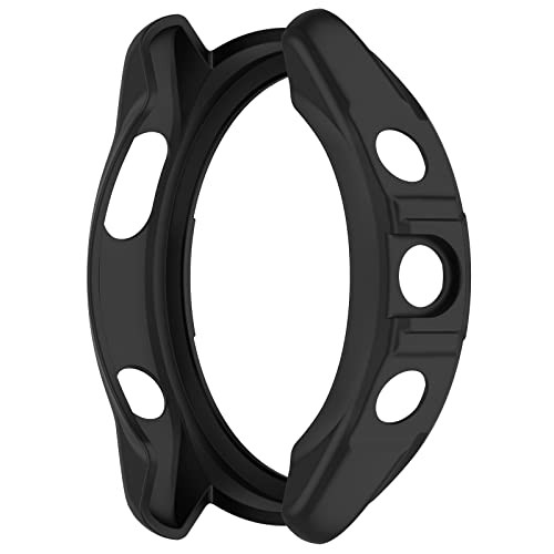 1 Pack Cover for Garmin Forerunner 965 Case Soft TPU Anti-Scratch Bezel Bumper