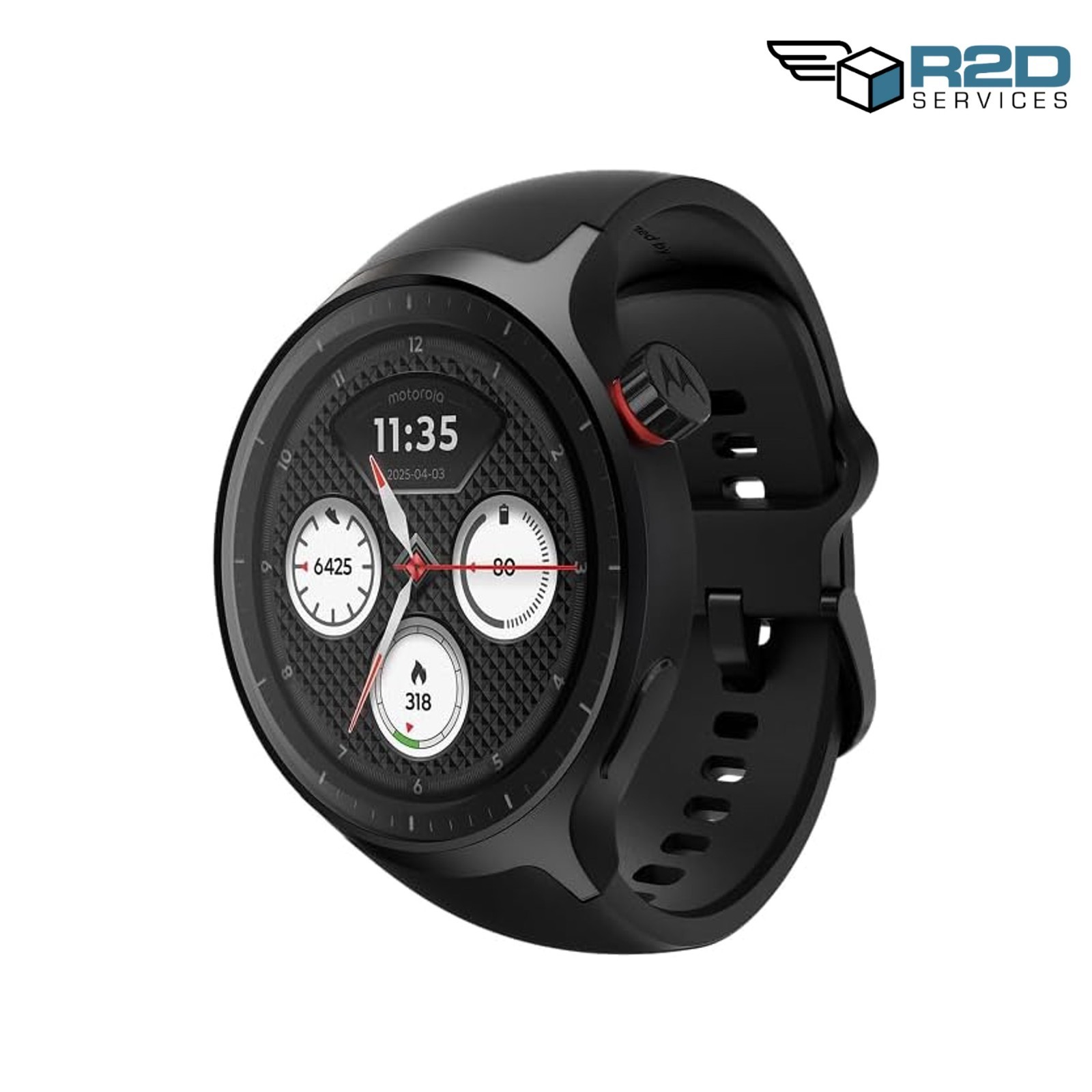 [Open Box] Motorola Moto Watch 2026 Activity Wellness Tracking Powered by Polar