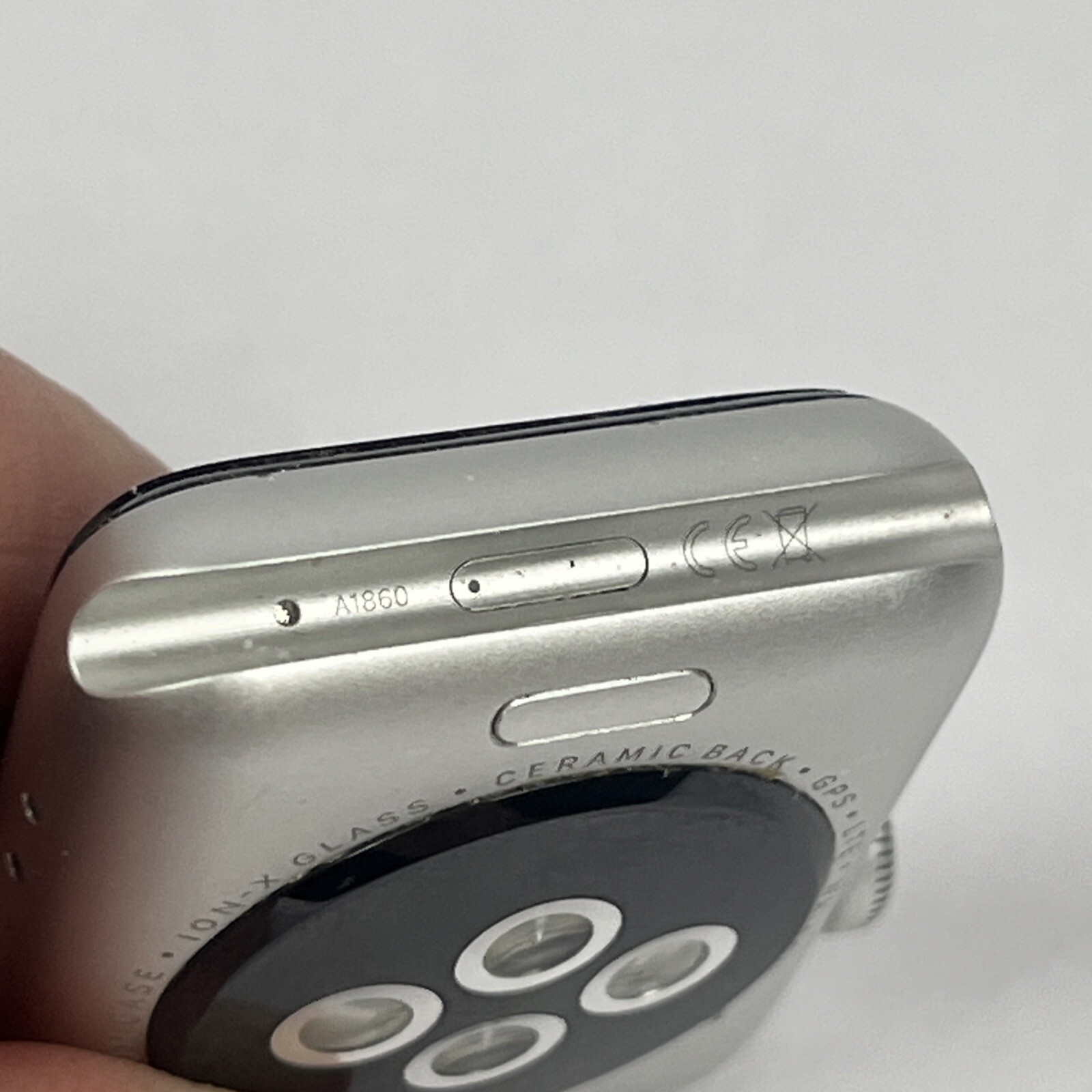 Apple Watch Series 3 38mm Aluminium Case – Silver *No Power*