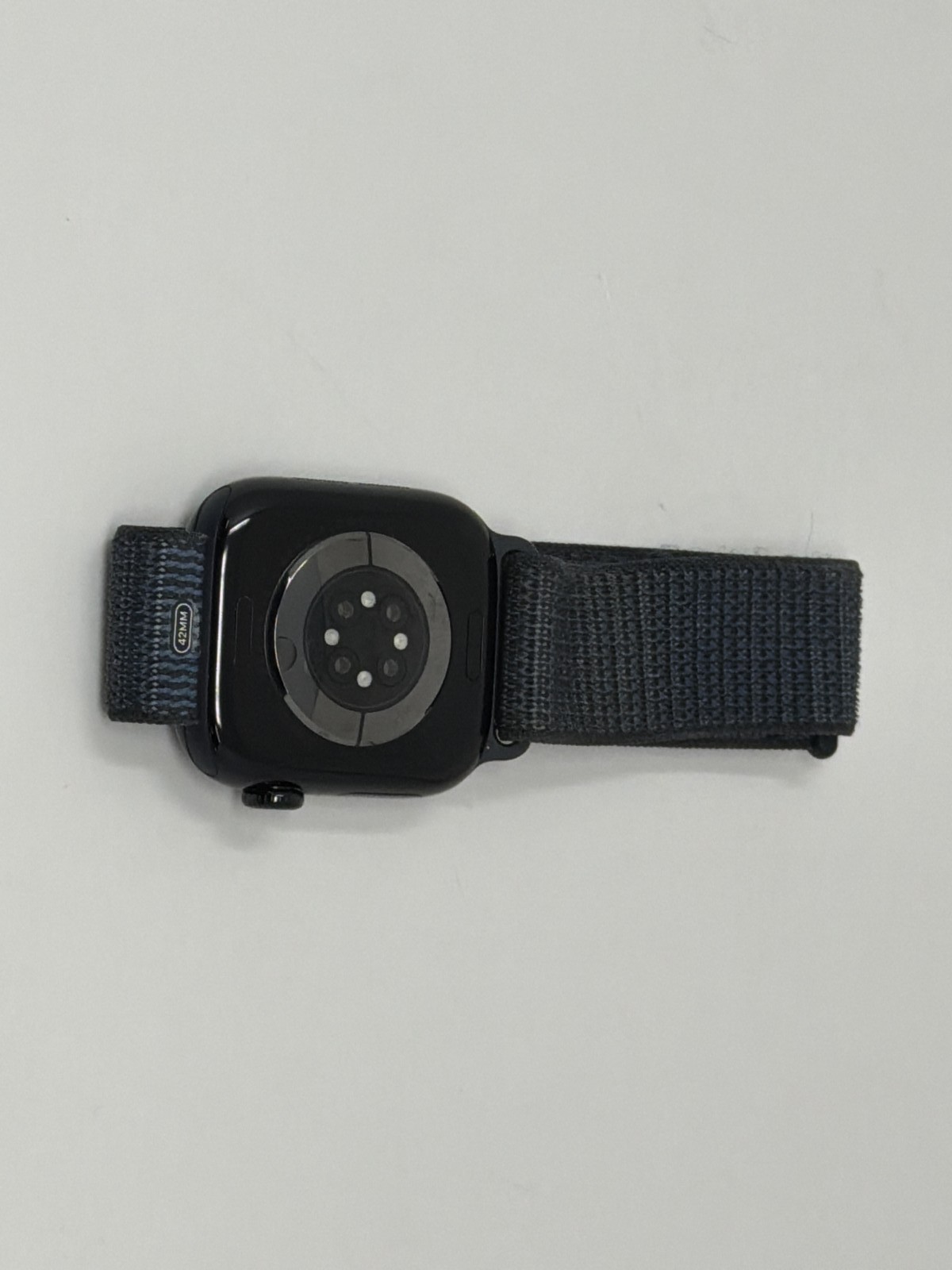 Apple Watch Series 10 42mm Jet Black Aluminum Case Ink Sport Loop GPS Only Used