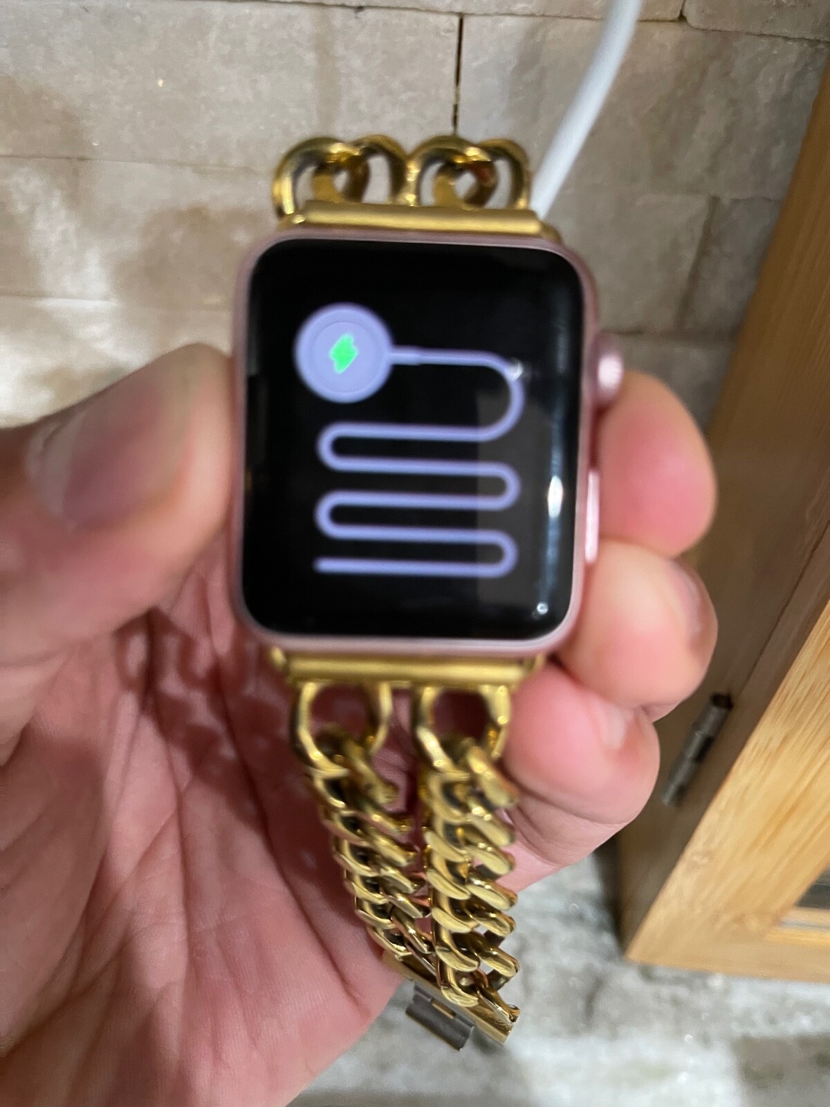 Apple Watch Series 1 38mm Rose Gold – A1553 MLCH2LL/A – FOR PARTS