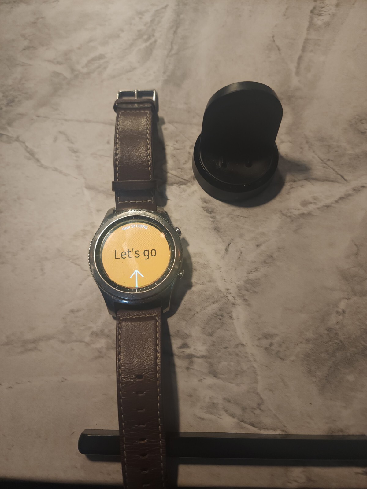 Samsung Galaxy Watch3 SM-R840 45mm Mystic Silver Stainless Steel Case with Black