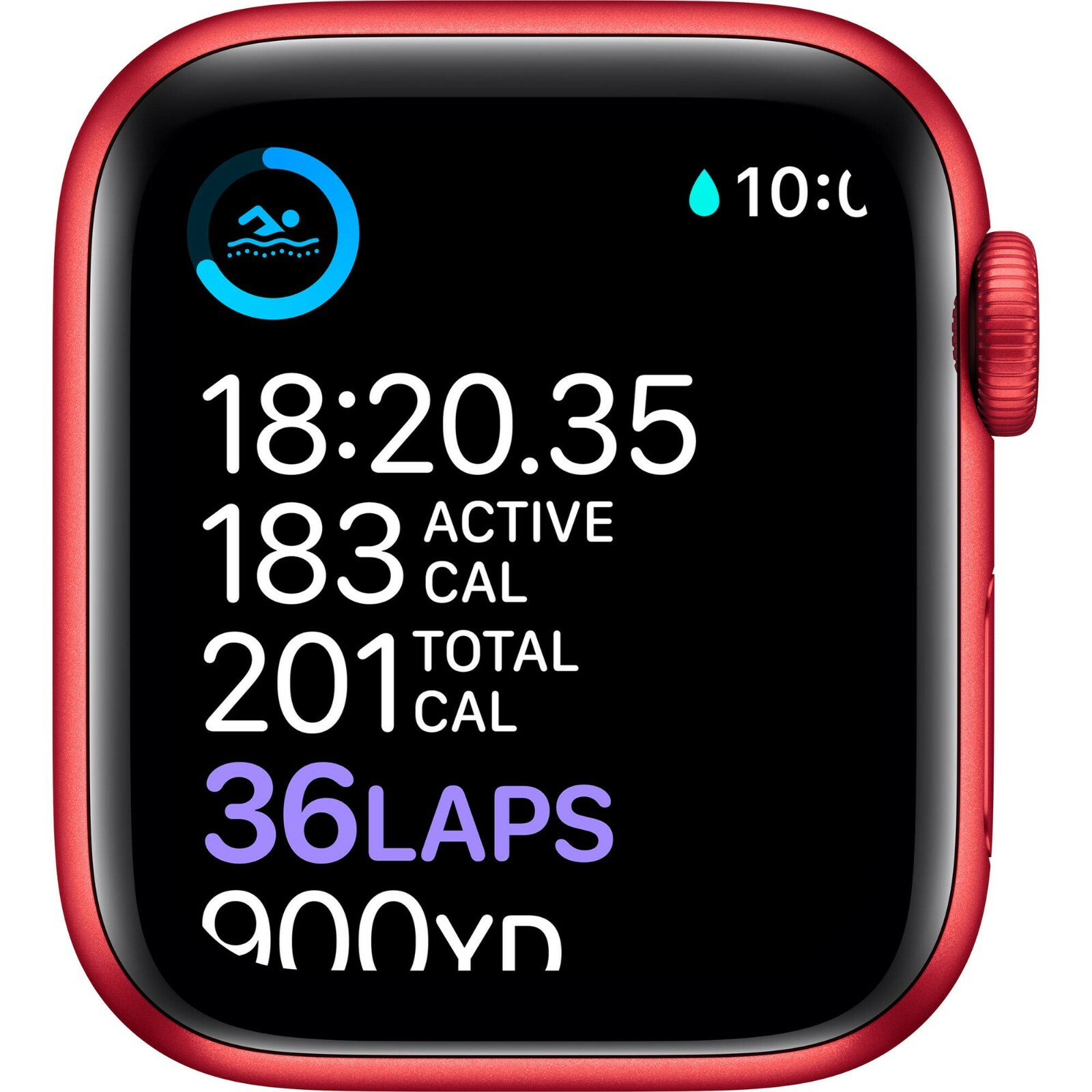 Apple Watch Series 6 44mm PRODUCT(RED) Aluminum Red Sport Band GPS M00A3LL/A