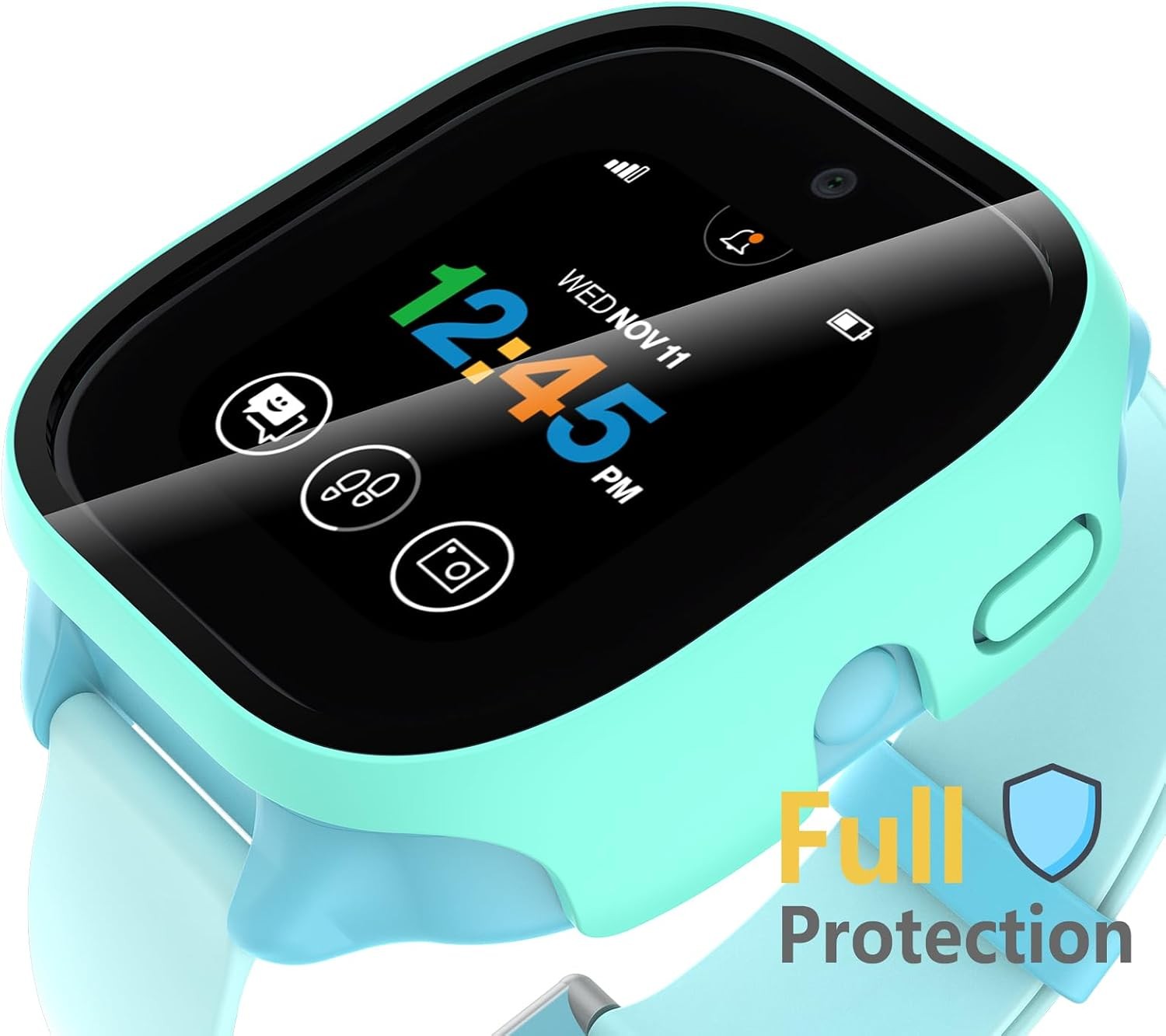 6 Pack Hard PC Case for Gizmo Watch 3 with Screen Protector Cover Accessories