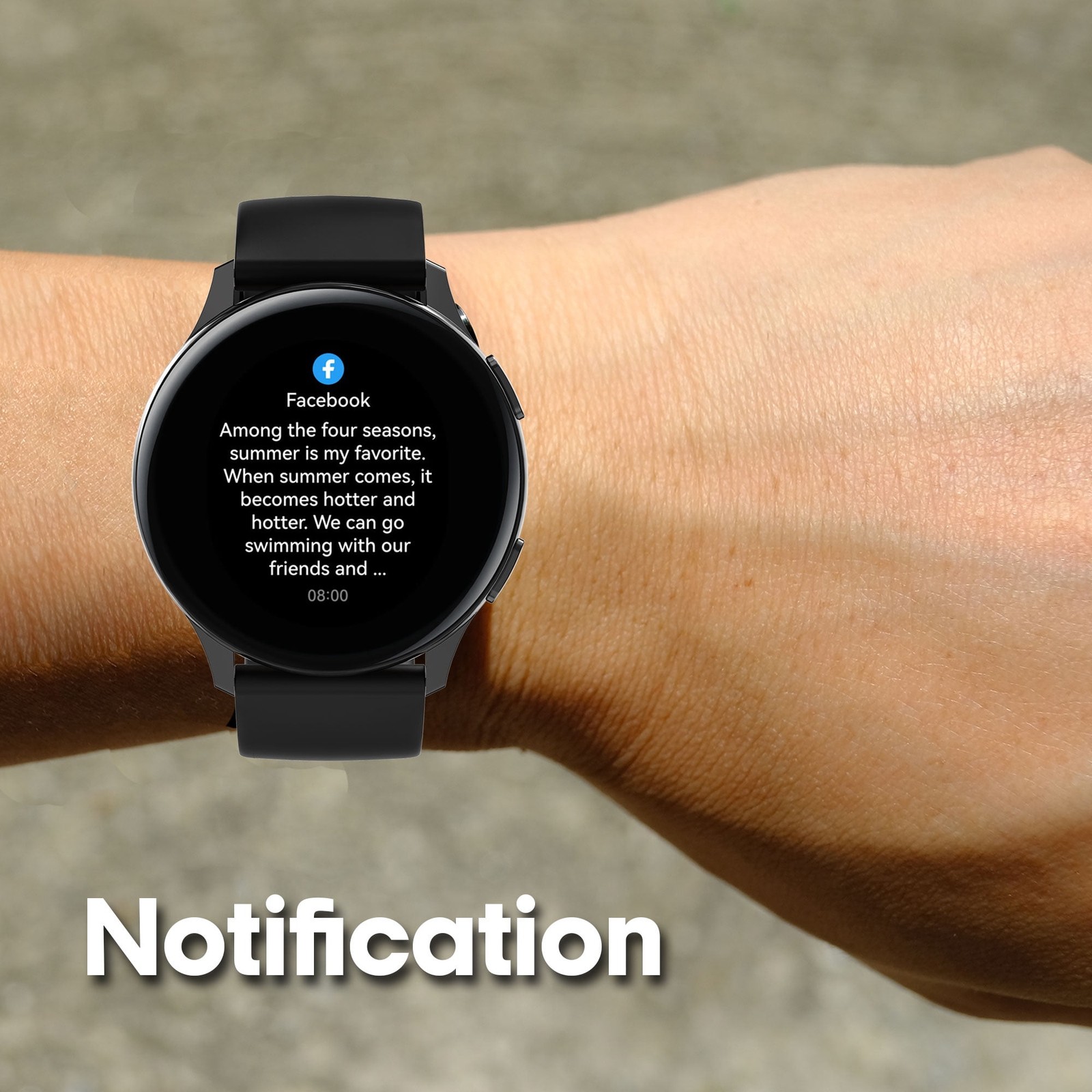 3Plus Callie Smartwatch with 1.43″ AMOLED Display, Call Functionality, Heart Rat