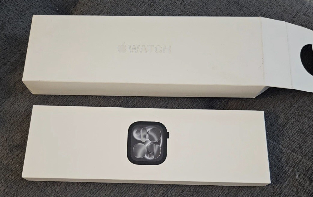 Apple Watch (Series 10) 46mm Slate Titanium w/ Band of Your Choice – Barely Used