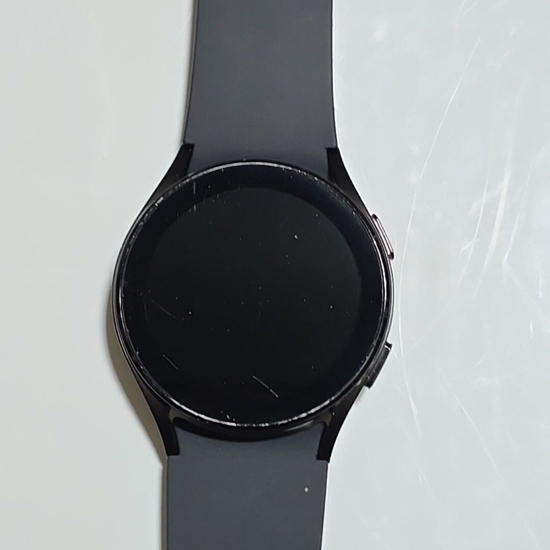 Samsung Galaxy Watch4 SM-R860 40mm Aluminum Case with Sport Band – Black…