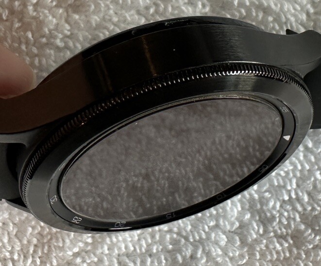 Samsung Galaxy Watch 4 Sport Band Black 46mm Stainless Steel Case LTE R895U