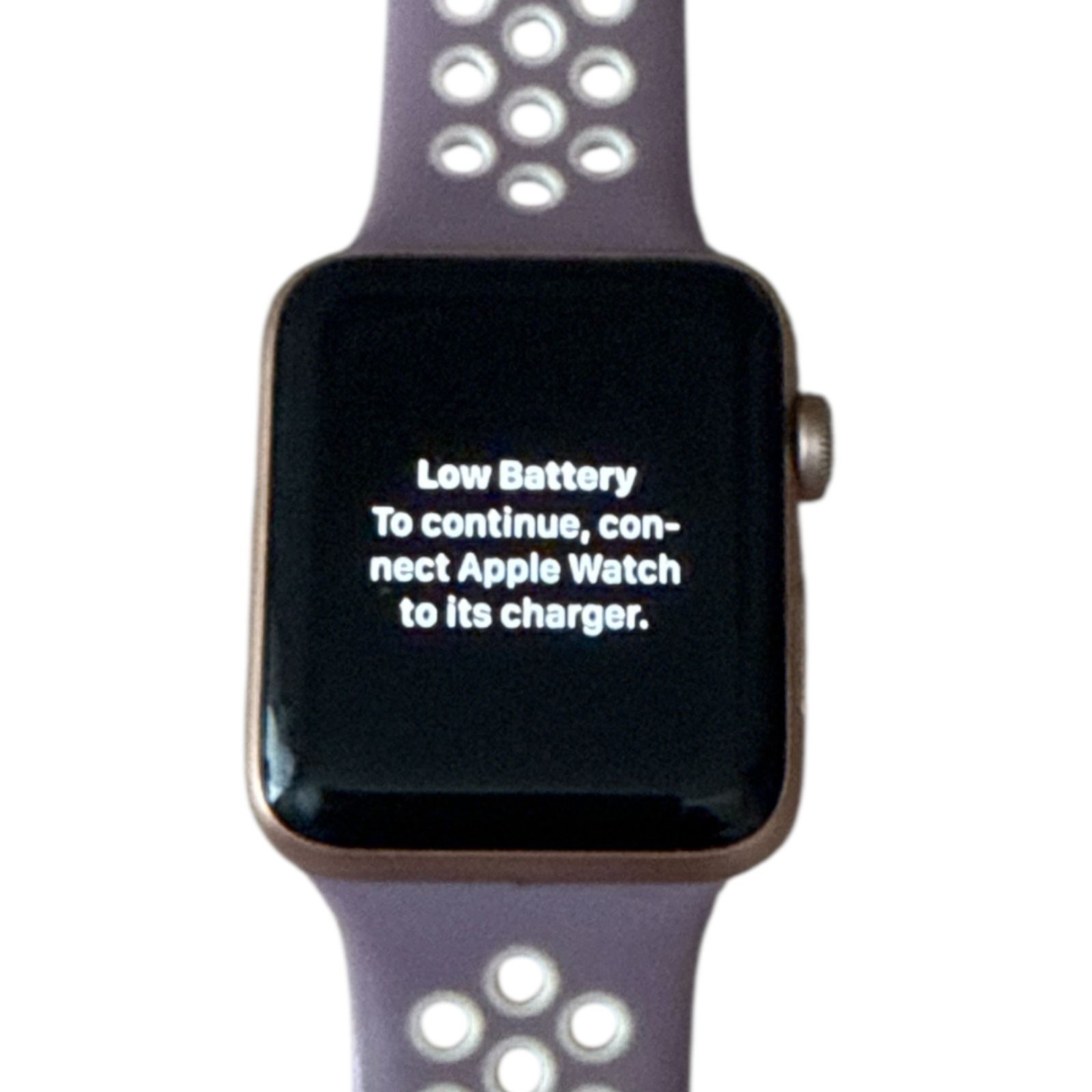 Apple Watch Series 3 42mm GPS A1859 Rose Gold w/ & Band Reset Ready