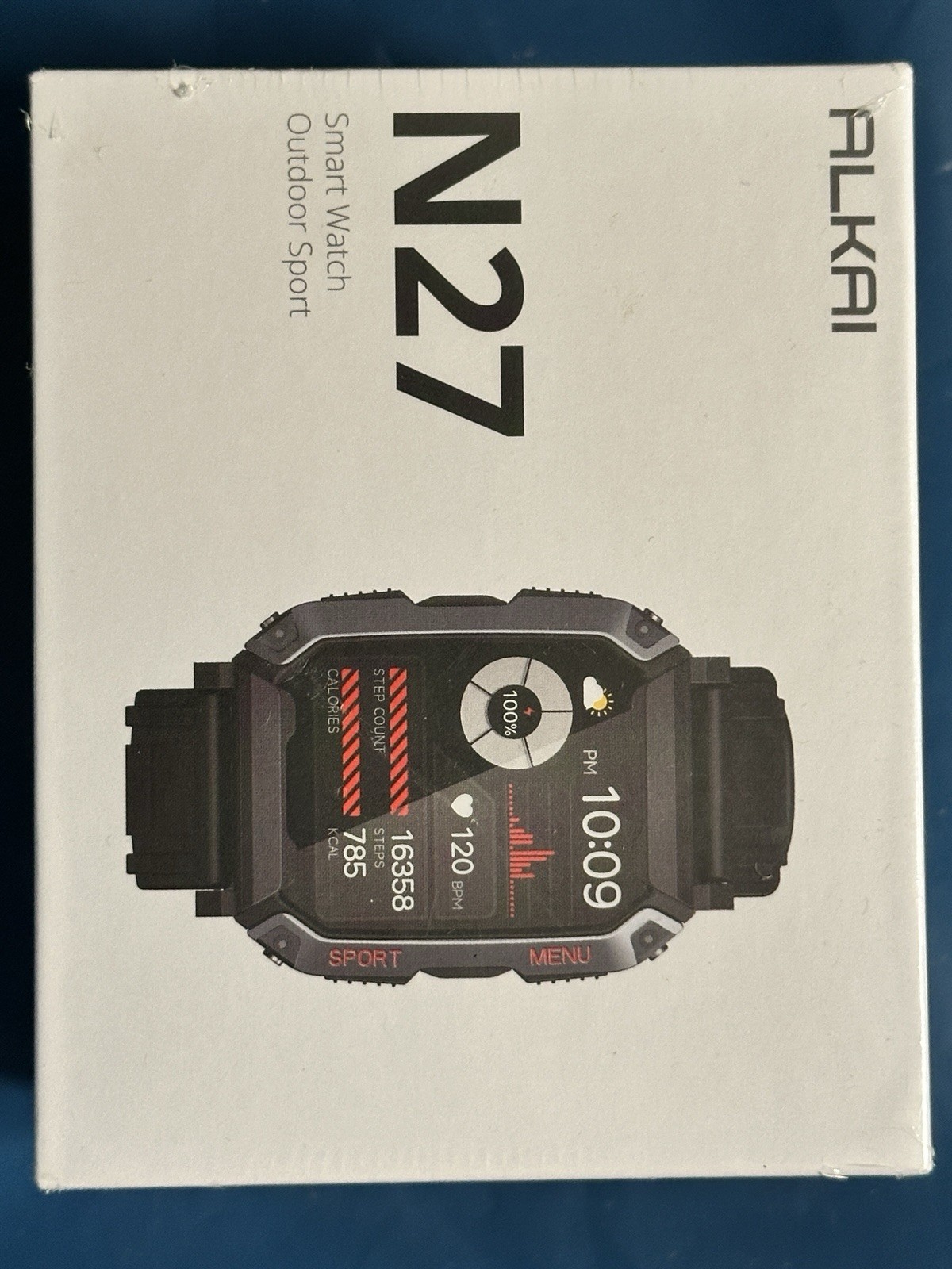New – ALKAI N27 Smart Watch Outdoor Sport Band / Green