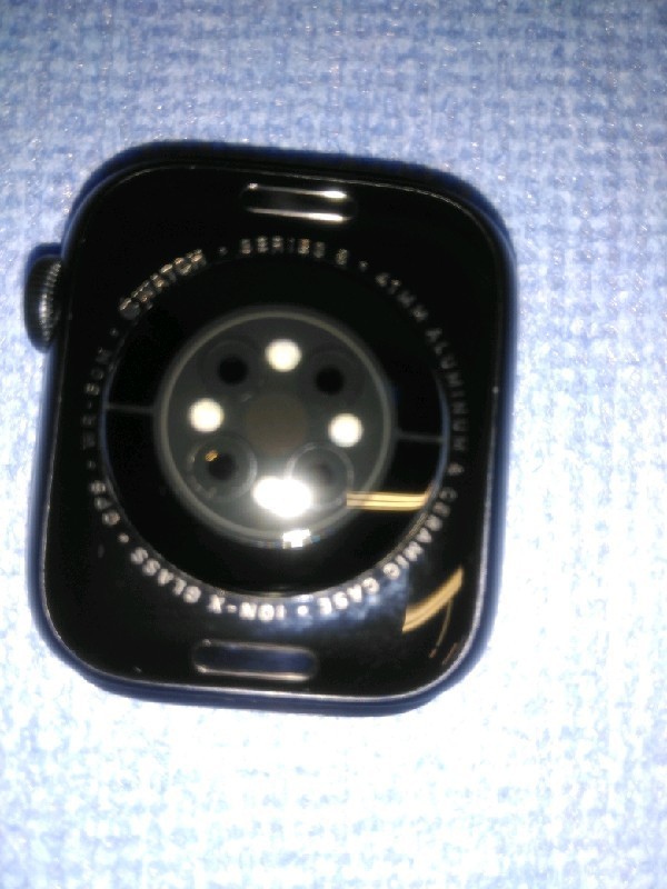 Apple Watch Series 8 MNU73LL/A Smartwatch Wi-Fi Voice Control 41mm Aluminum Case