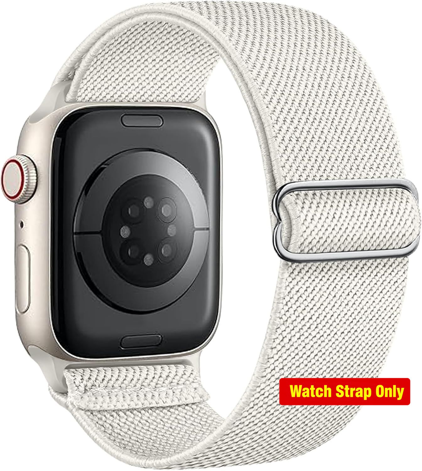 Starlight Stretchy Nylon Band for Apple Watch Series 11 46mm 45mm 44mm Compatibi