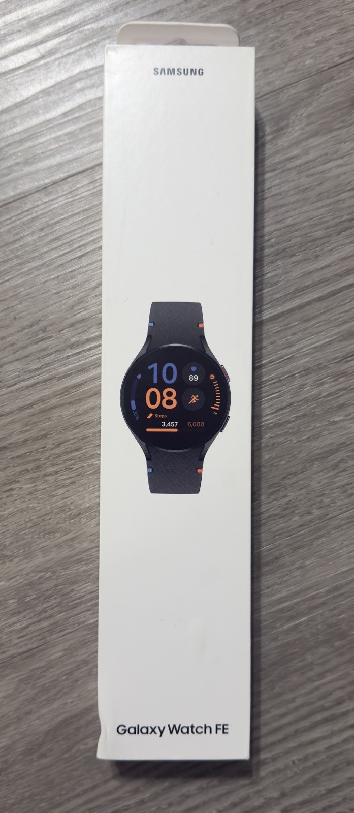 Samsung Galaxy Watch FE 40mm Smart Watch Gray Silicone Band Sapphire Crystal