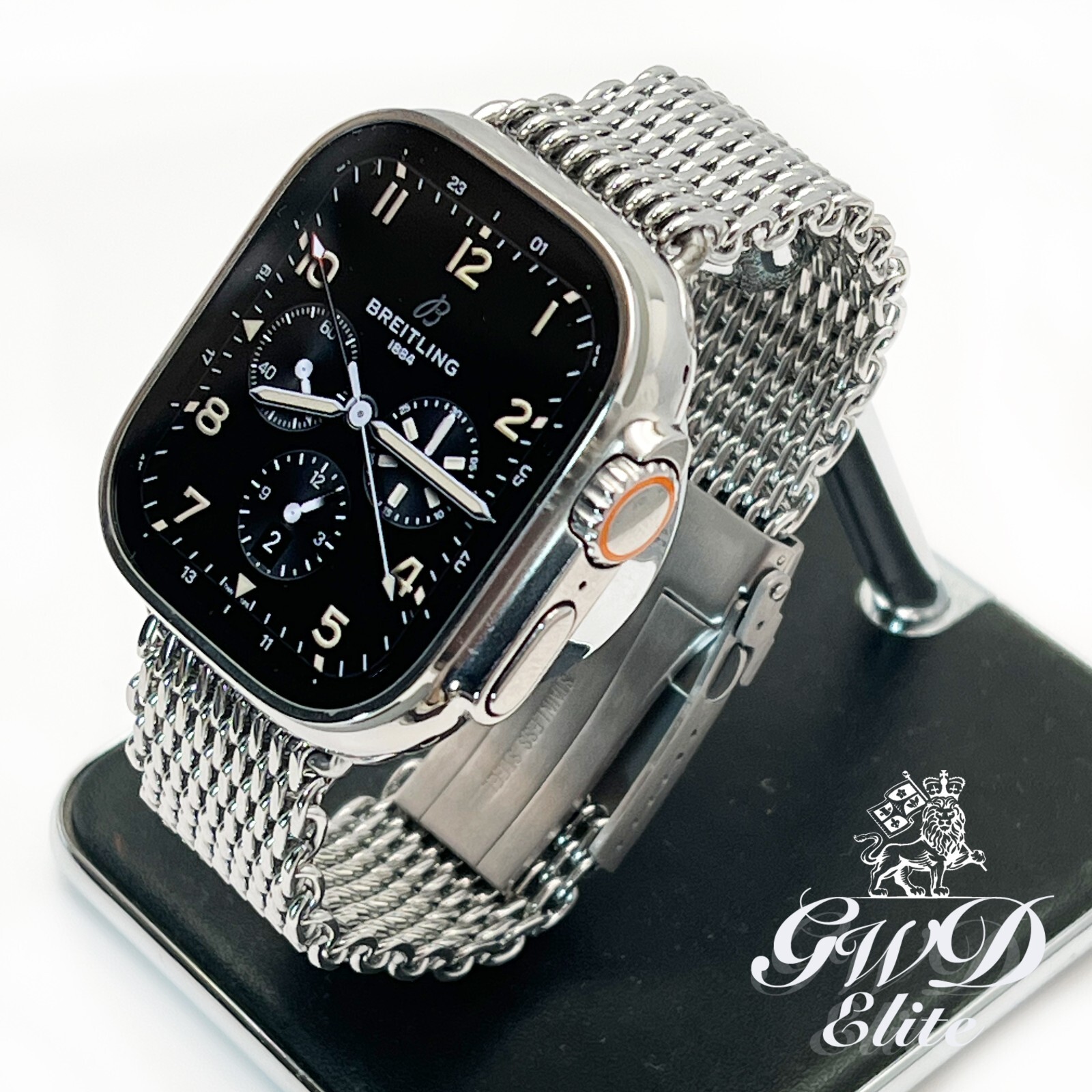 HERMES PolishedApple Watch Ultra 2 Titanium 23mm Breitling