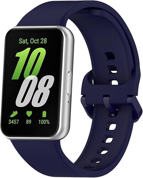 Silicone Strap Compatible with Samsung Galaxy Fit 3 SM-R390