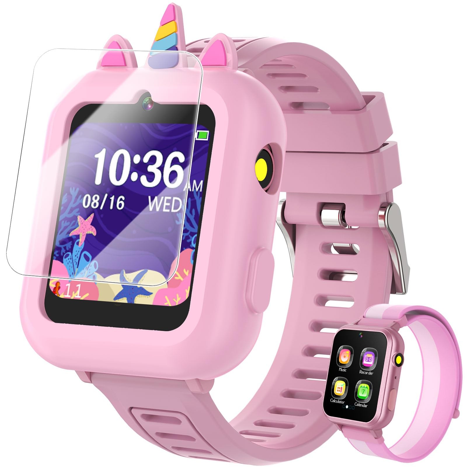 for with 39 Games Touchscreen Video, Music Player, Pedometer, Calculator, Cal…