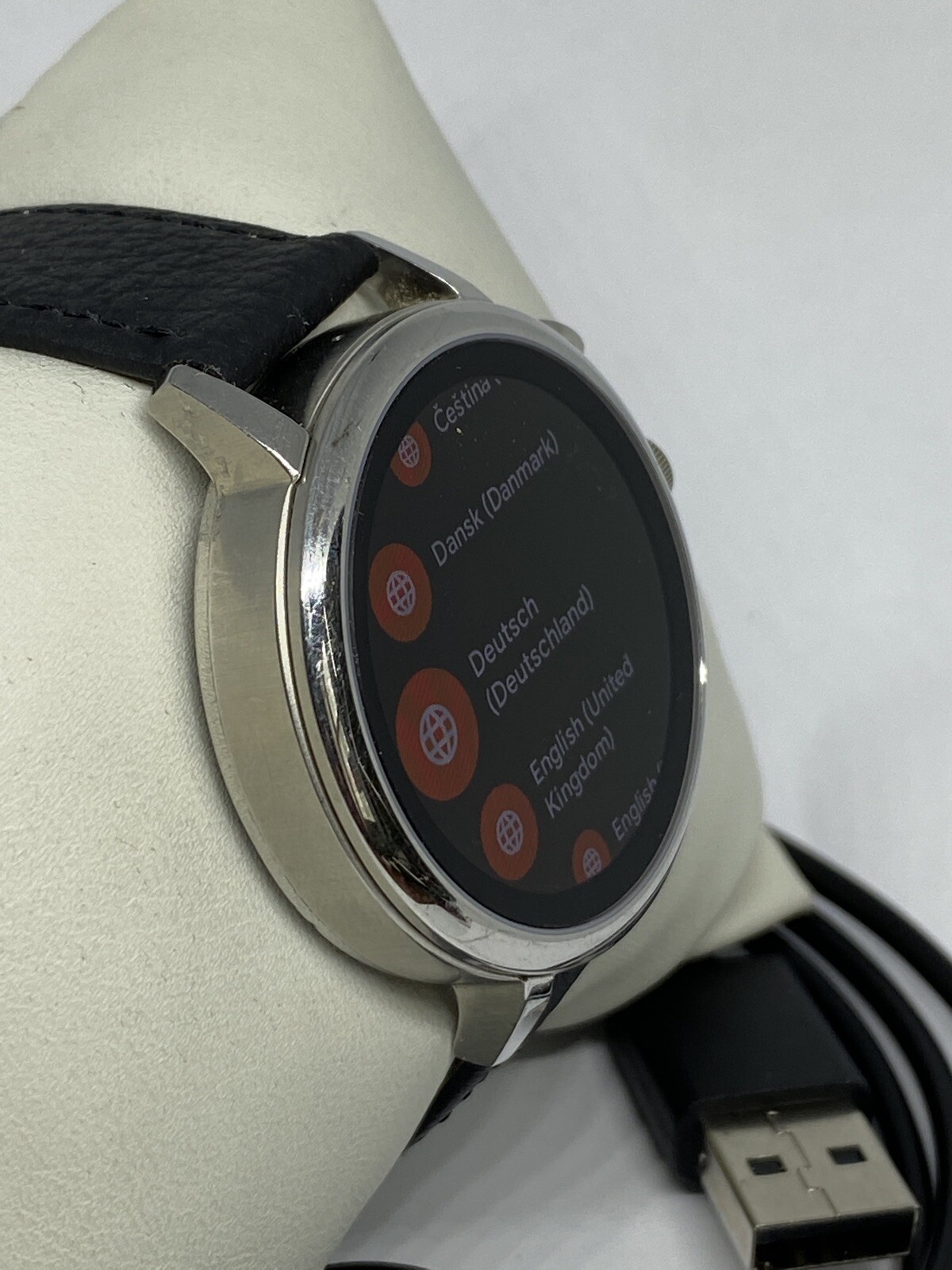 Fossil Gen 4 Authentic Digital Dial Smart Watch Custom Band FTW6016 DC510