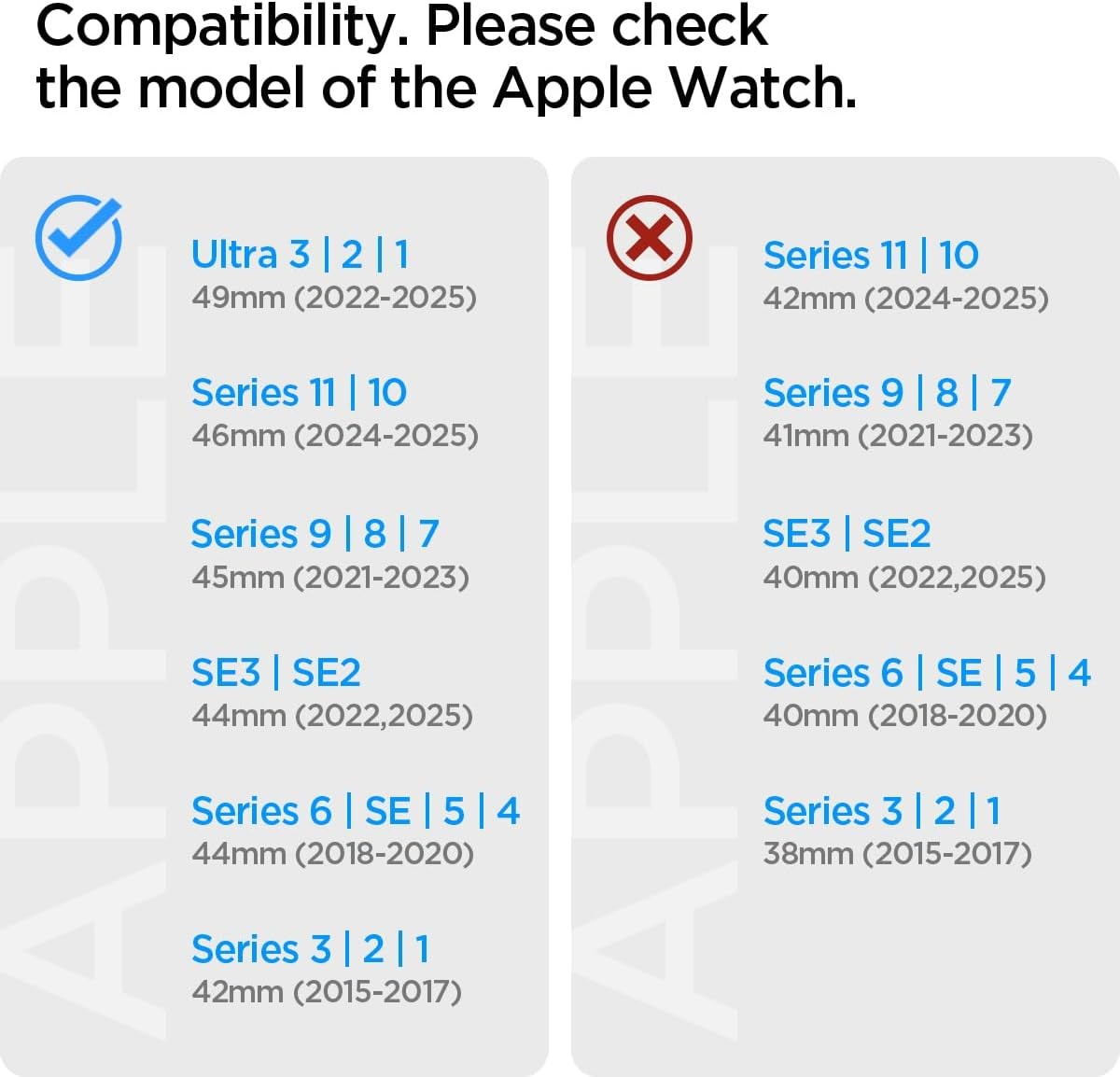 Lightweight Fabric Strap Compatible with Apple Watch Ultra 49mm, Series 11 46mm