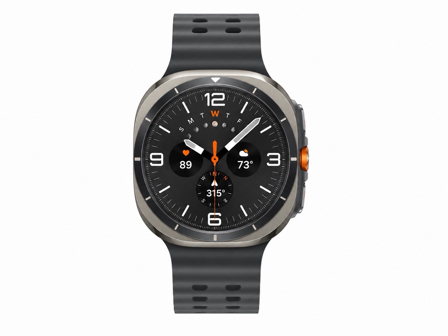 Samsung Galaxy Watch Ultra Titanium Silver with Black Band SM-L705U (2024)