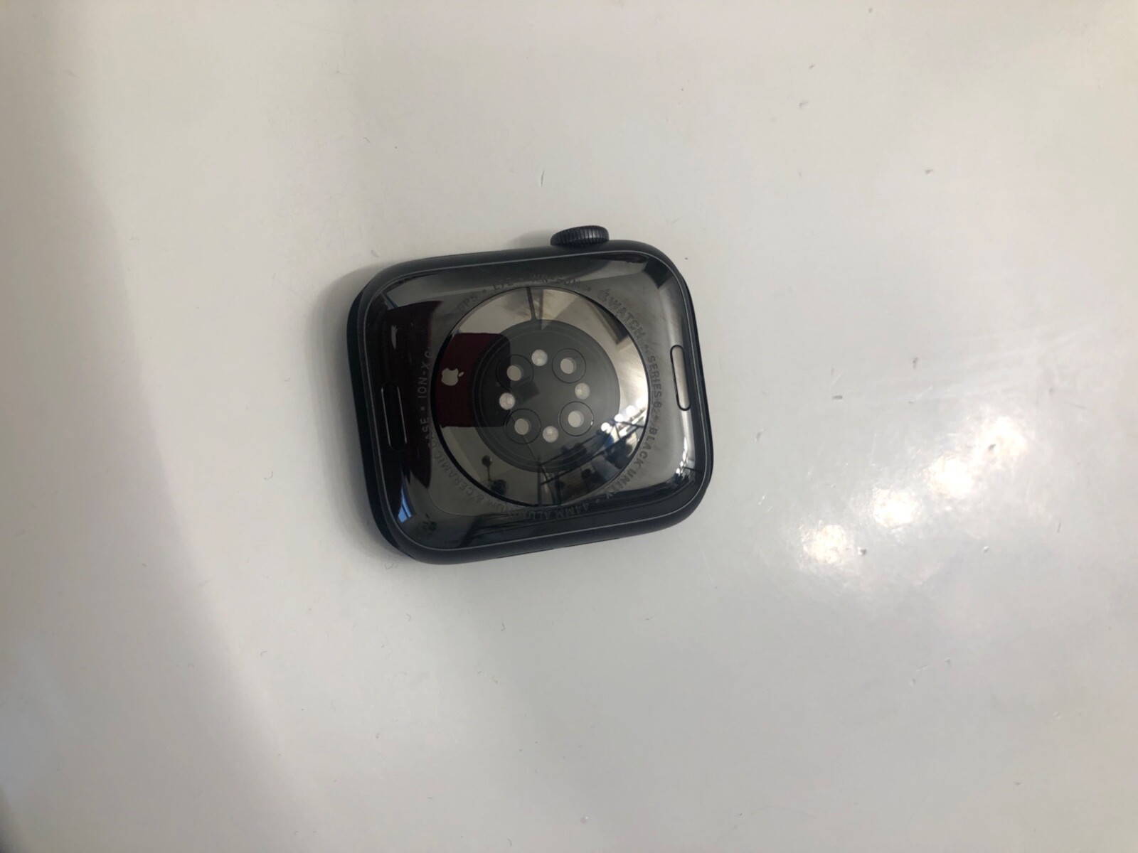 Apple Watch Series 6 44mm GPS + Cellular Space Gray with Black Sport Band 
