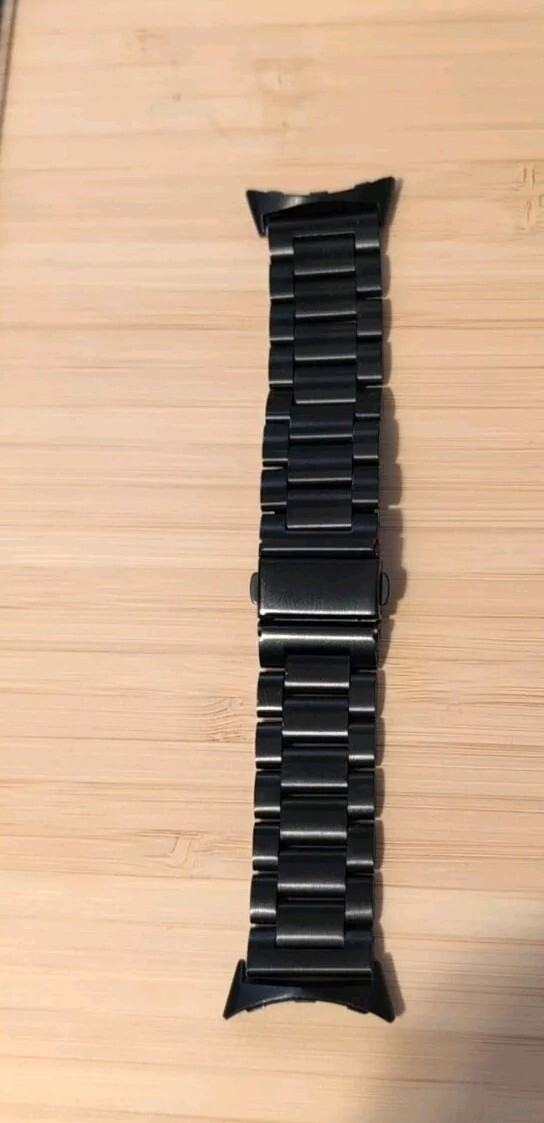 Google Pixel Watch 1st Gen | 41mm | Stainless Steel Case + Spigen Case + Band
